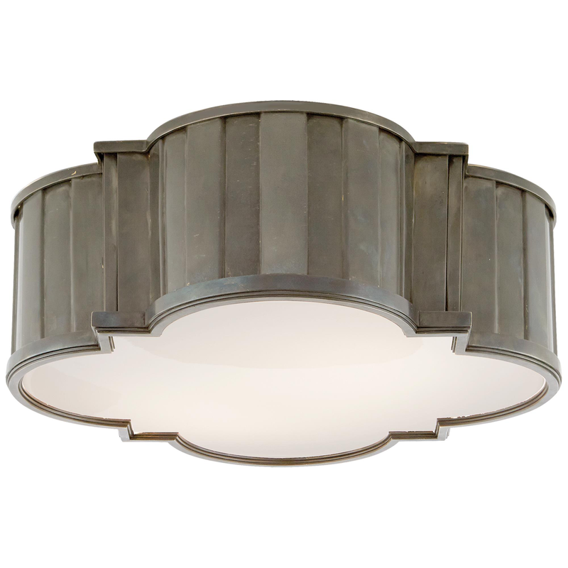 Thomas O'Brien Tilden 17 Inch 4 Light Flush Mount by Visual Comfort Signature Collection