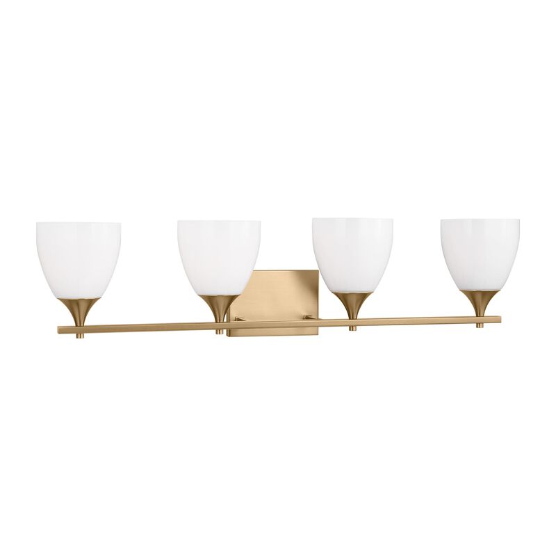 Drew & Jonathan Toffino 36 Inch 4 Light Bath Vanity Light by Visual Comfort Studio