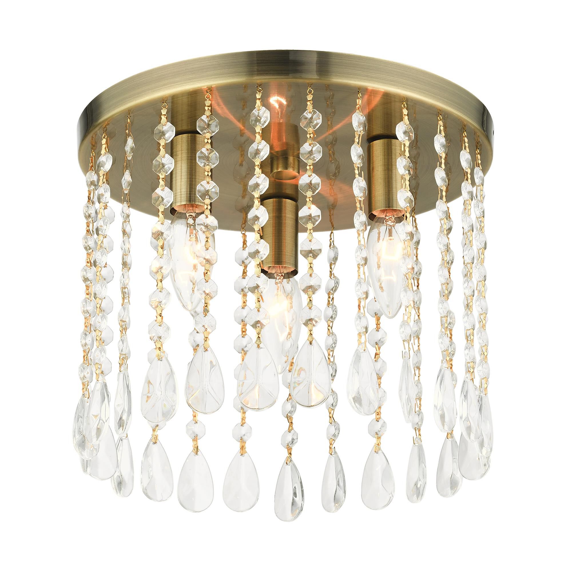 Elizabeth 3 Light Flush Mount by Livex Lighting