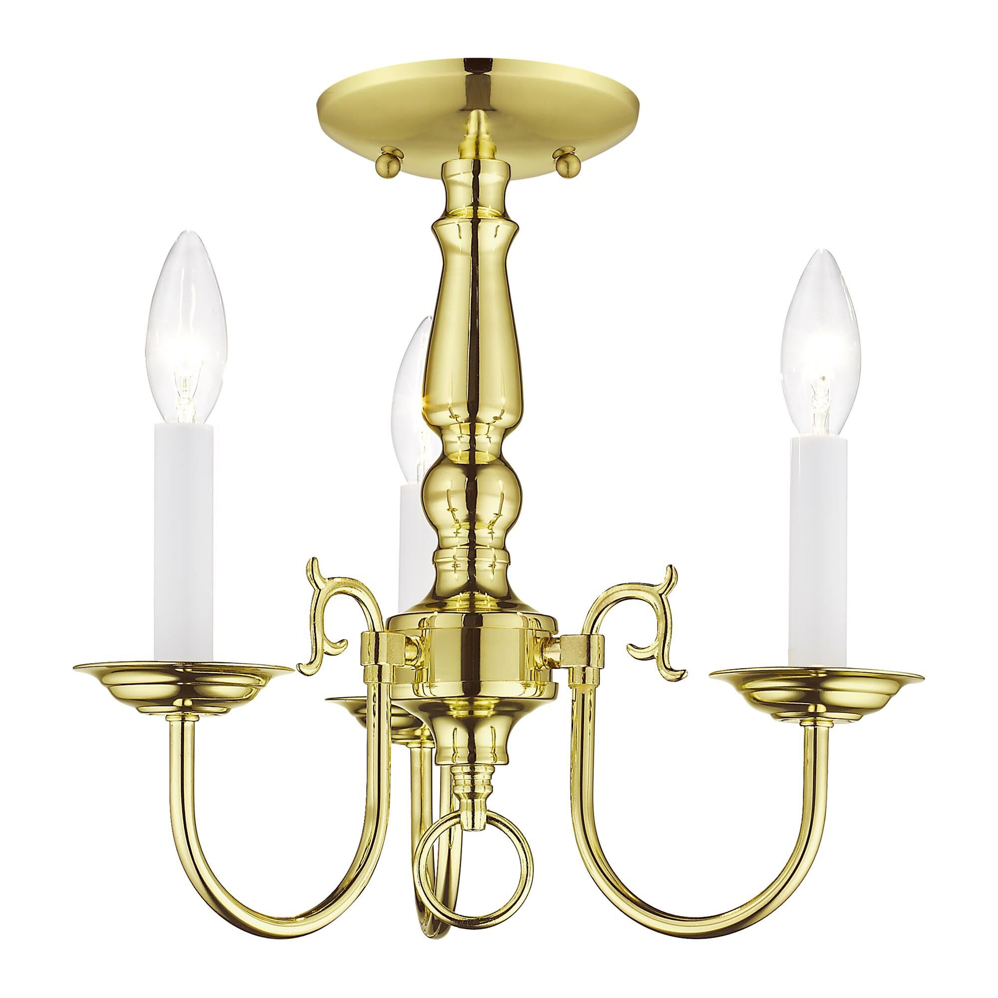 Shown in Polished Brass finish