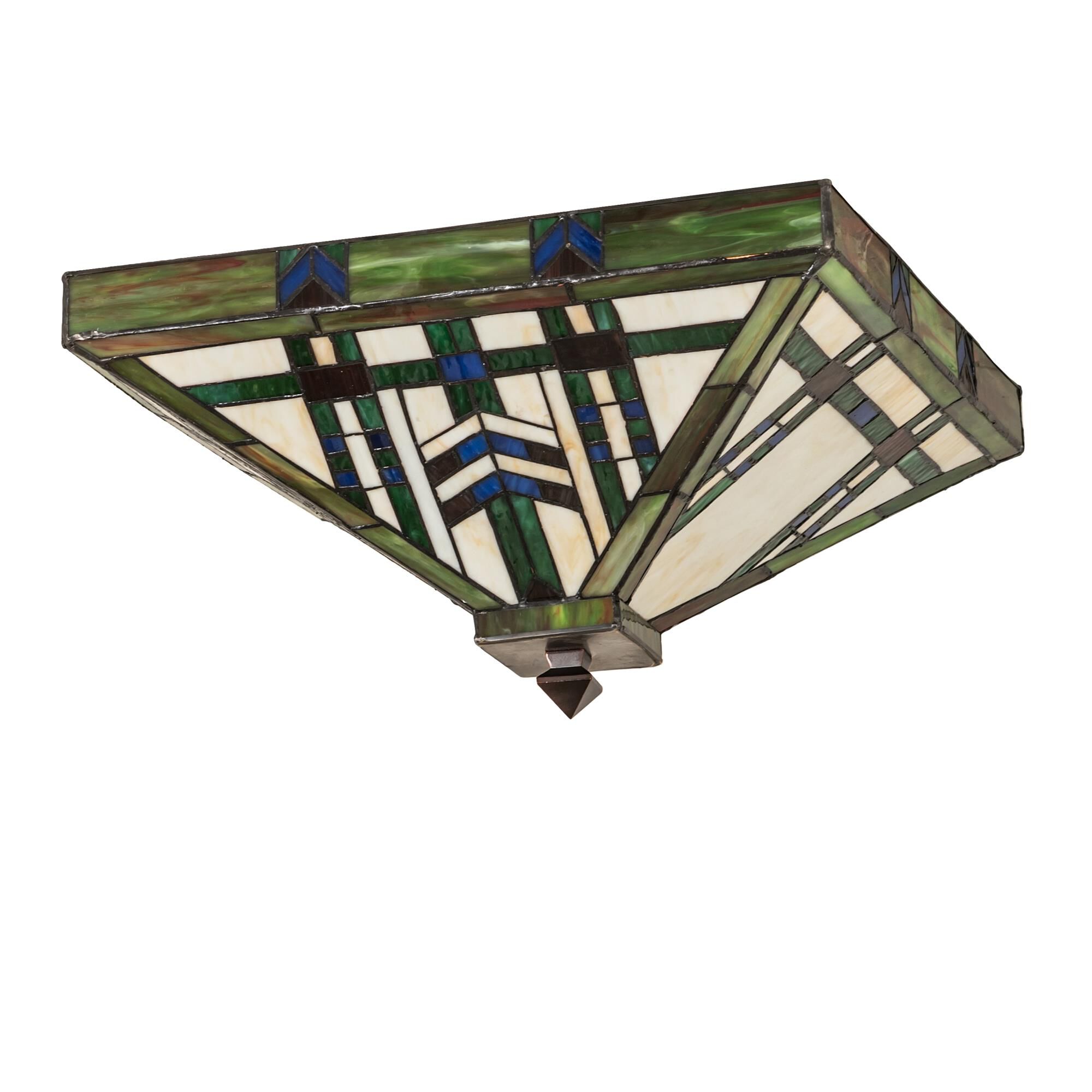 Prairie Wheat 24 Inch 4 Light LED Flush Mount by Meyda Lighting