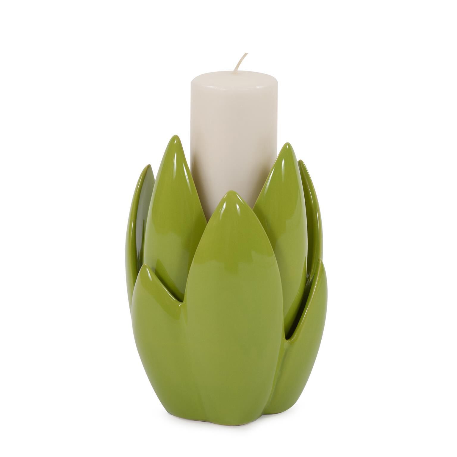 Artichoke Votive Holder Candle Holder by Howard Elliott Collection