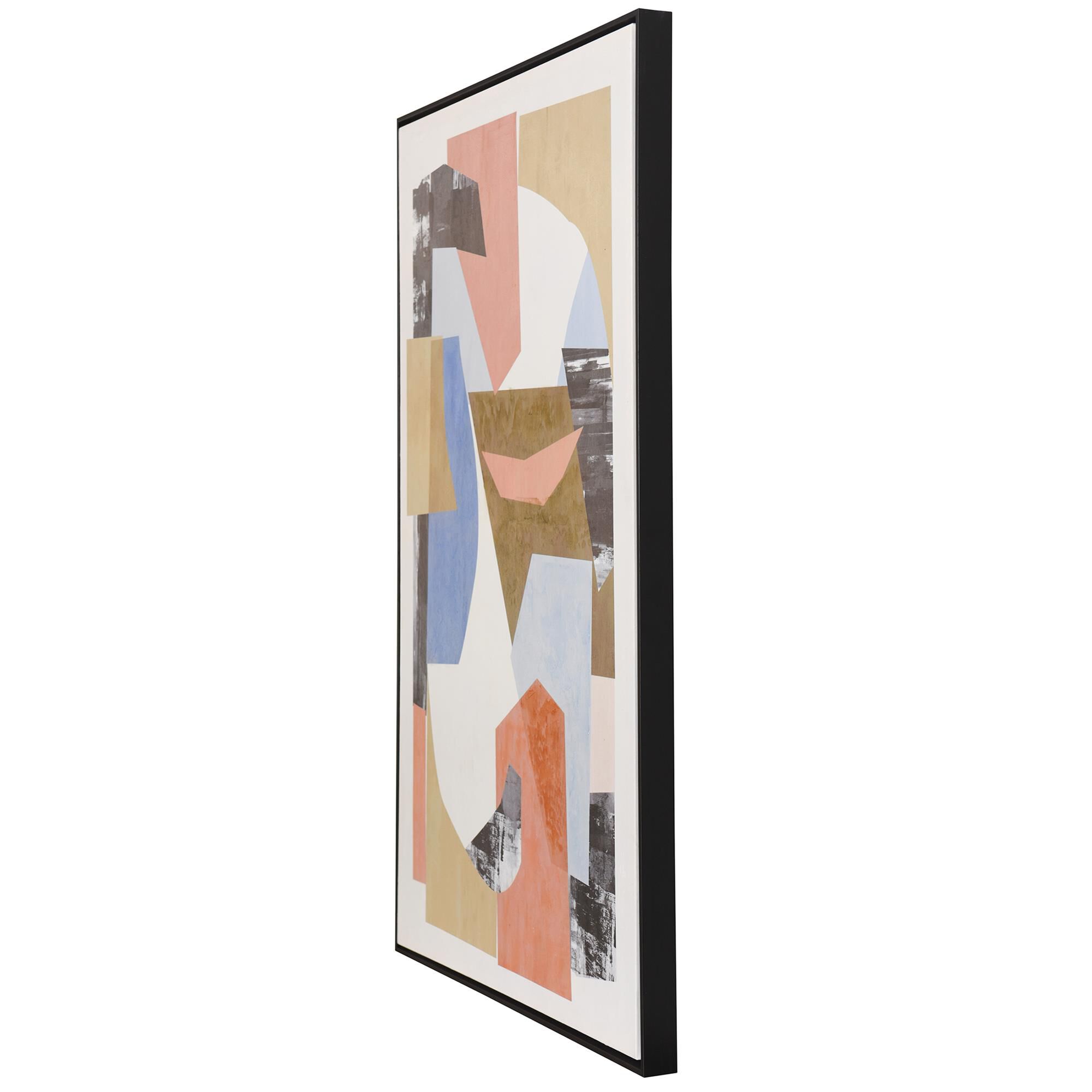 Color Collage 31 Inch Painting by Stylecraft