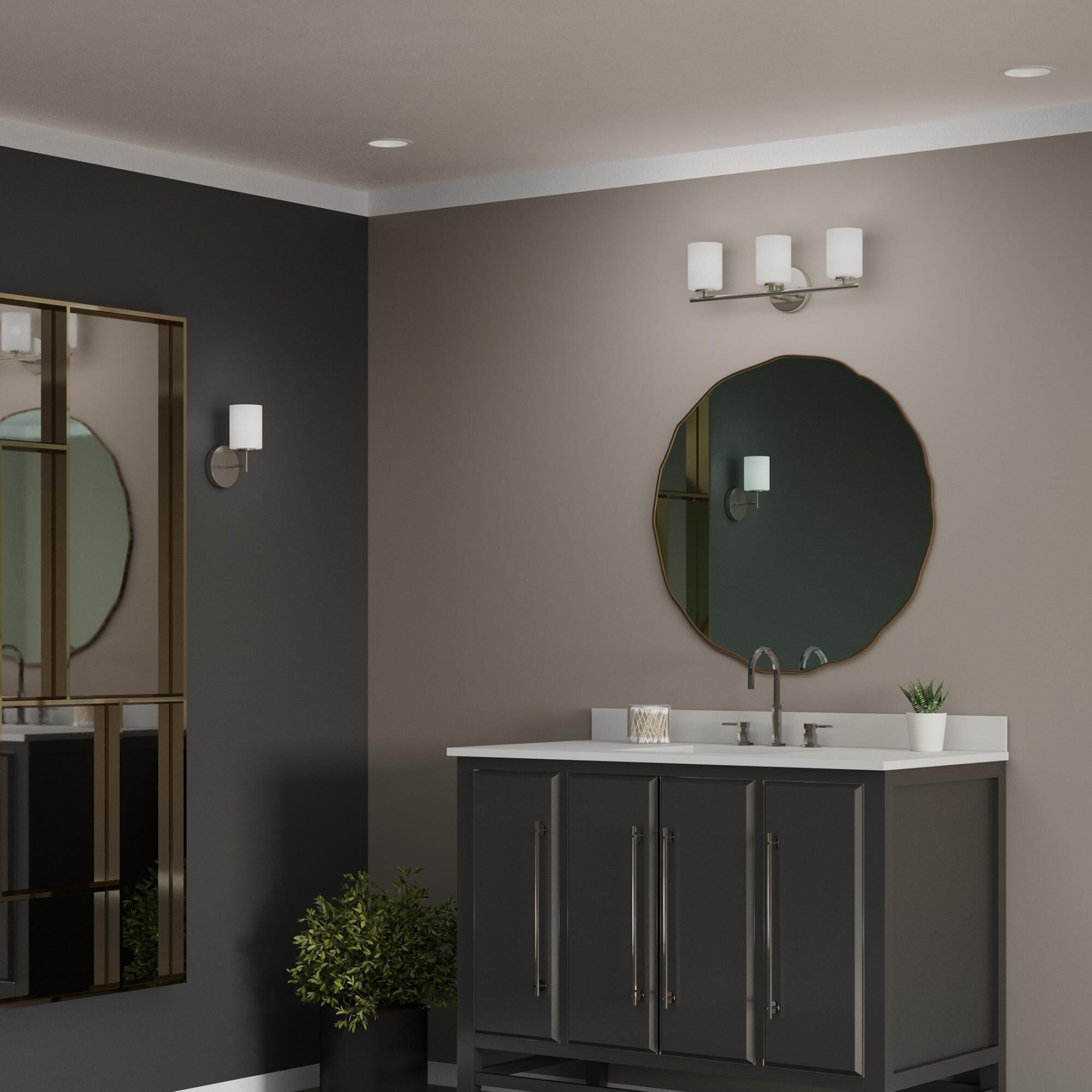 Replay 9 Inch 1 Light Bath Vanity Light by Progress Lighting