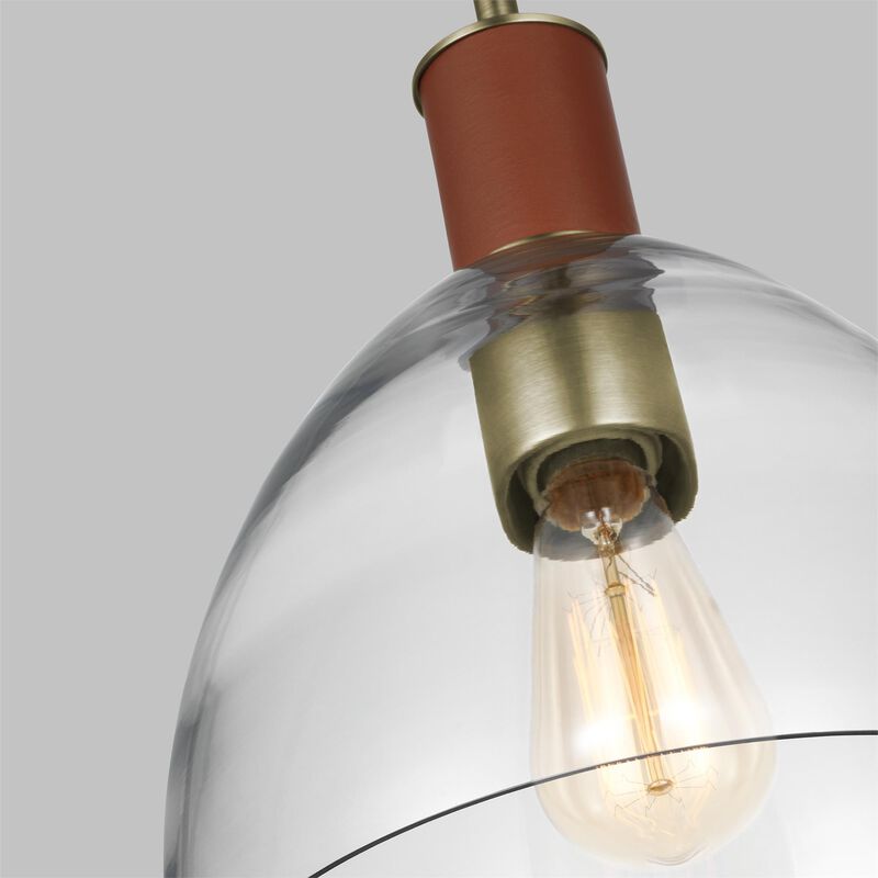 Visual Comfort Studio Collection Lauren Ralph Lauren Hadley 10 Inch Mini Pendant