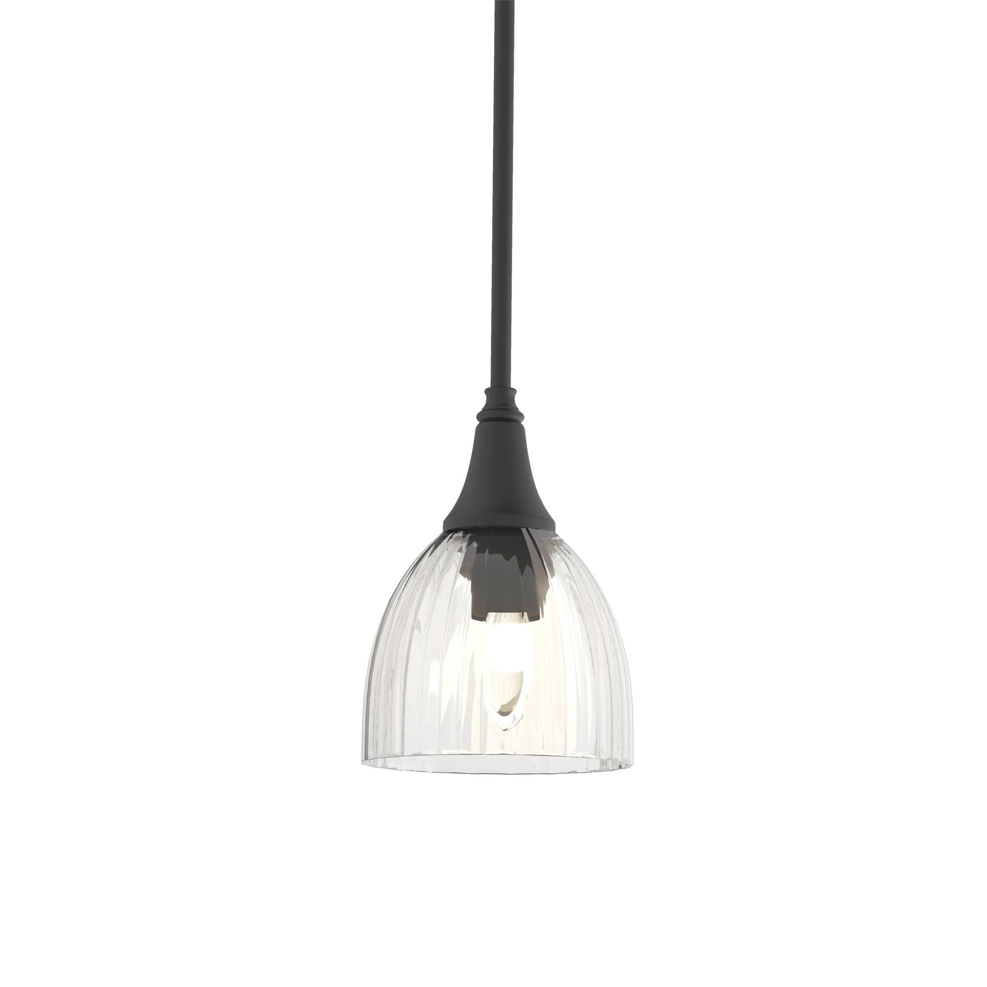 Shown in Black finish and Water glass