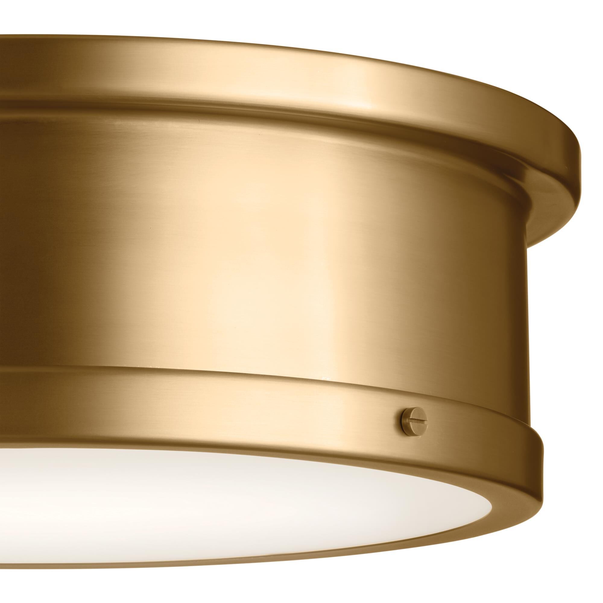 Shown in Brushed Natural Brass finish