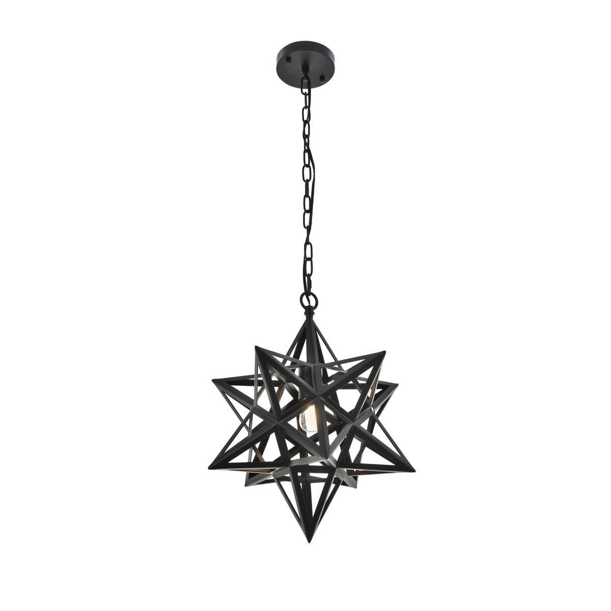 Elegant Lighting Nocturne 15 Inch Large Pendant