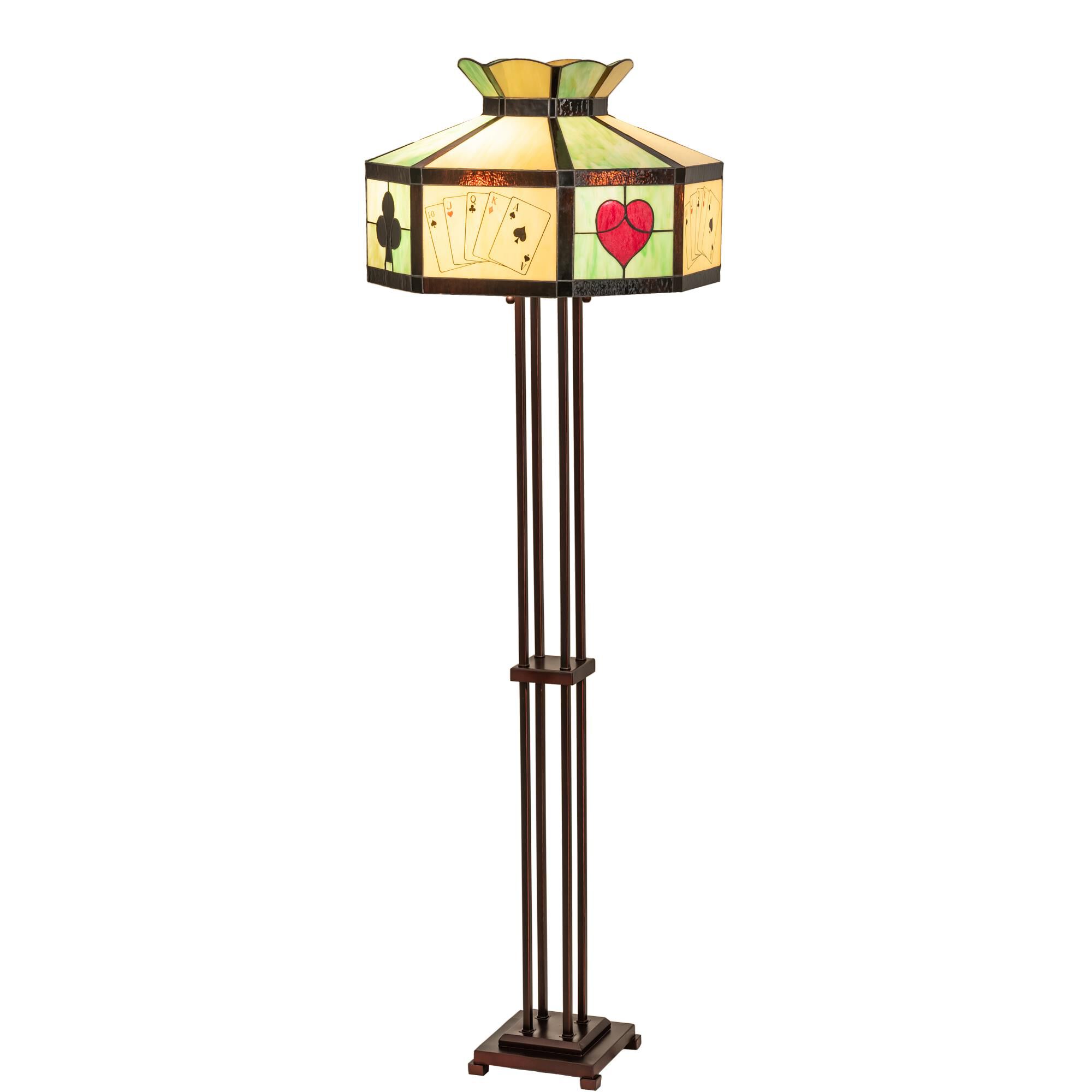 Texas Hold'Em 63 Inch Floor Lamp by Meyda Lighting