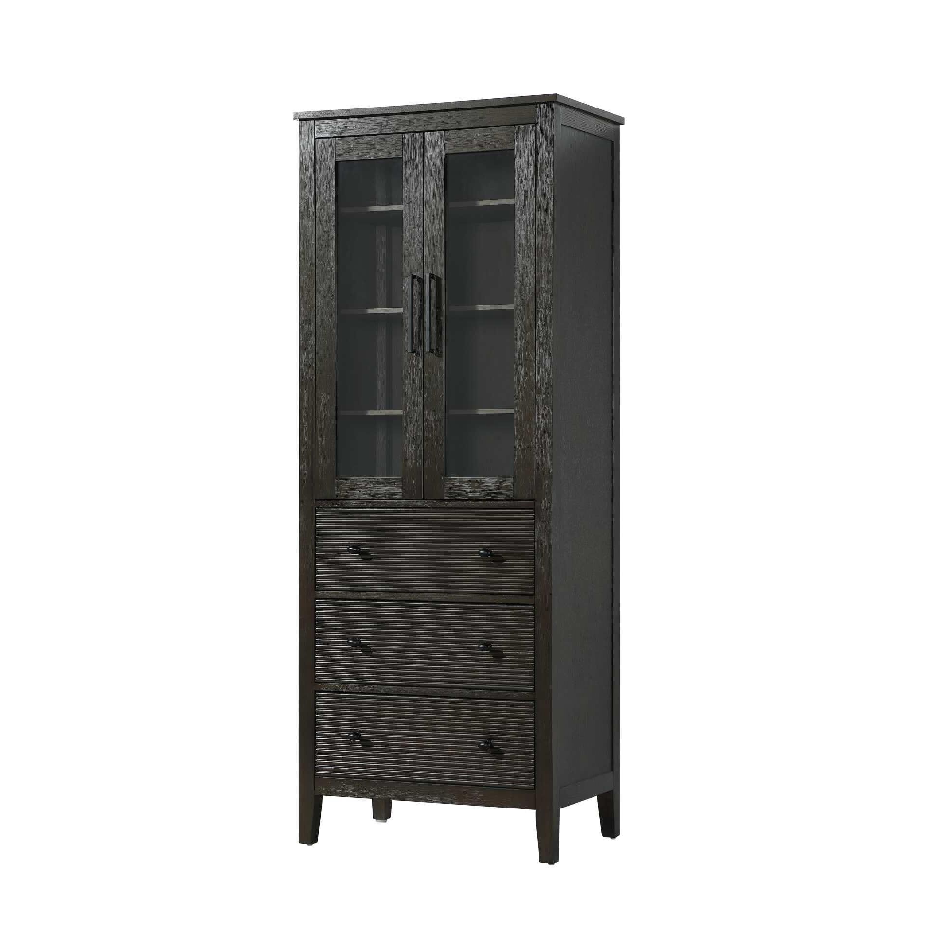 Shown in Chocolate Oak finish