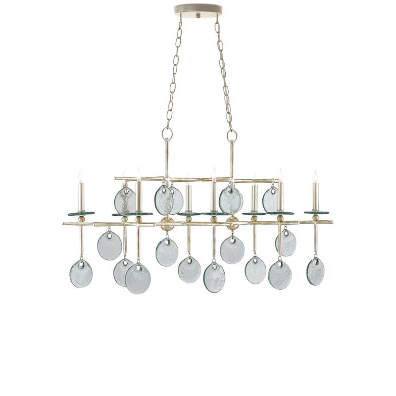 Sethos 42 Inch 8 Light Linear Suspension Light by Currey and Company