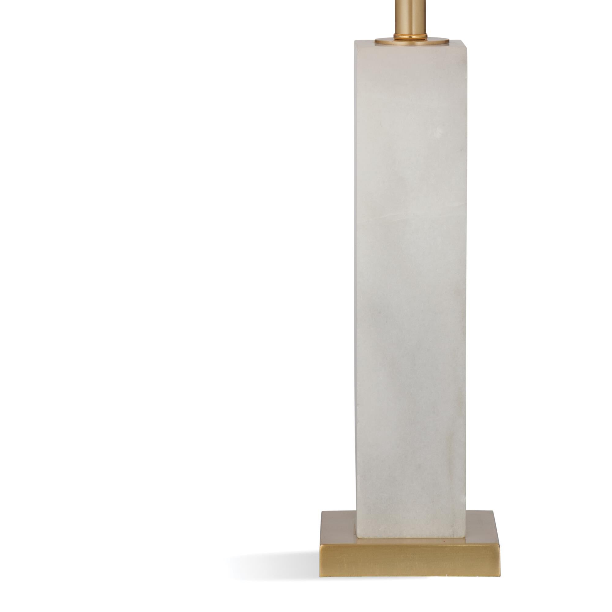 Shown in White finish and White shade