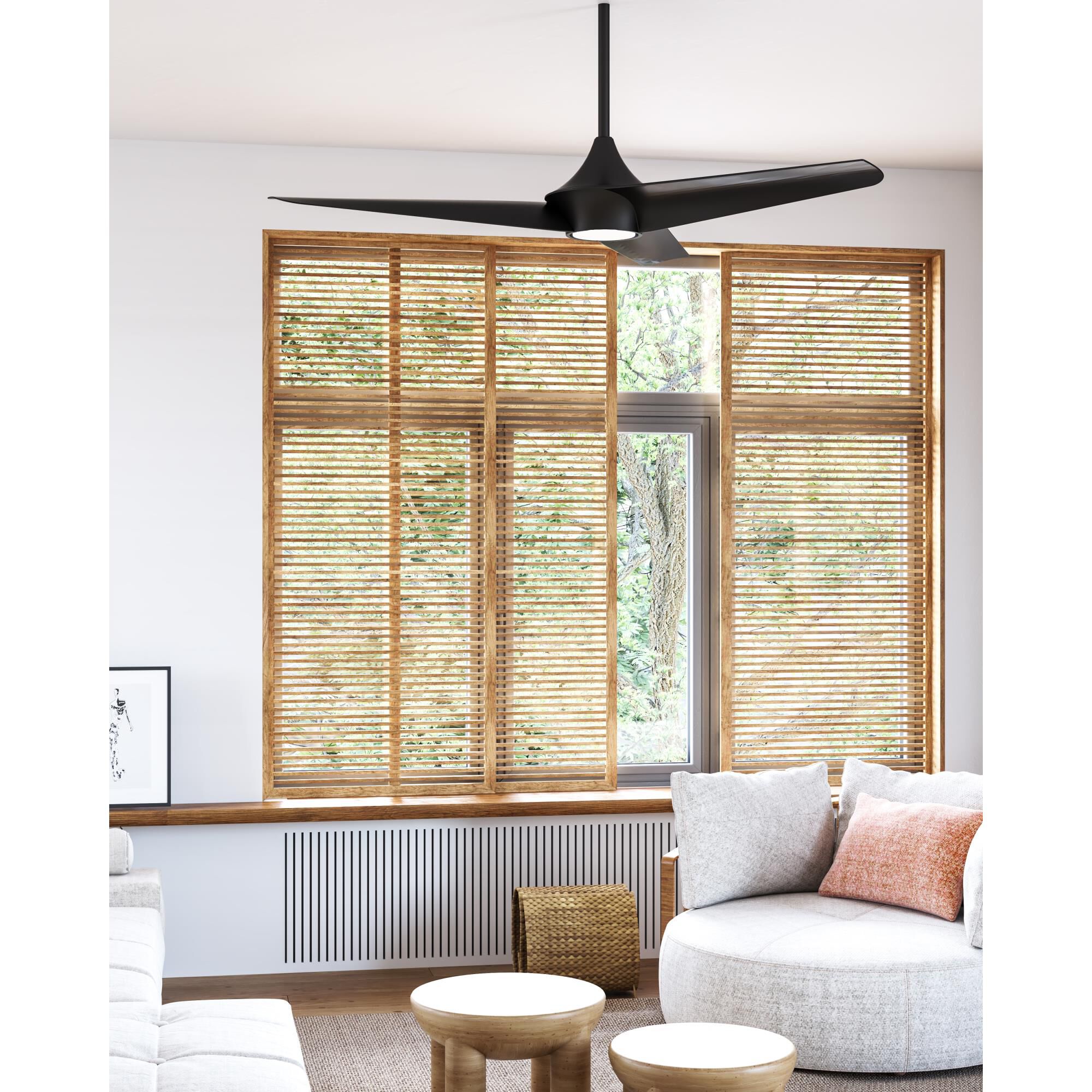 Shown in Matte Black finish and Polycarbonate Cover glass