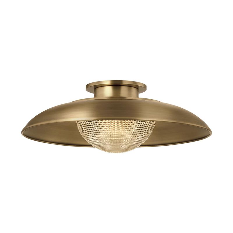 Braxton 18 Inch Semi Flush Mount by Troy Lighting