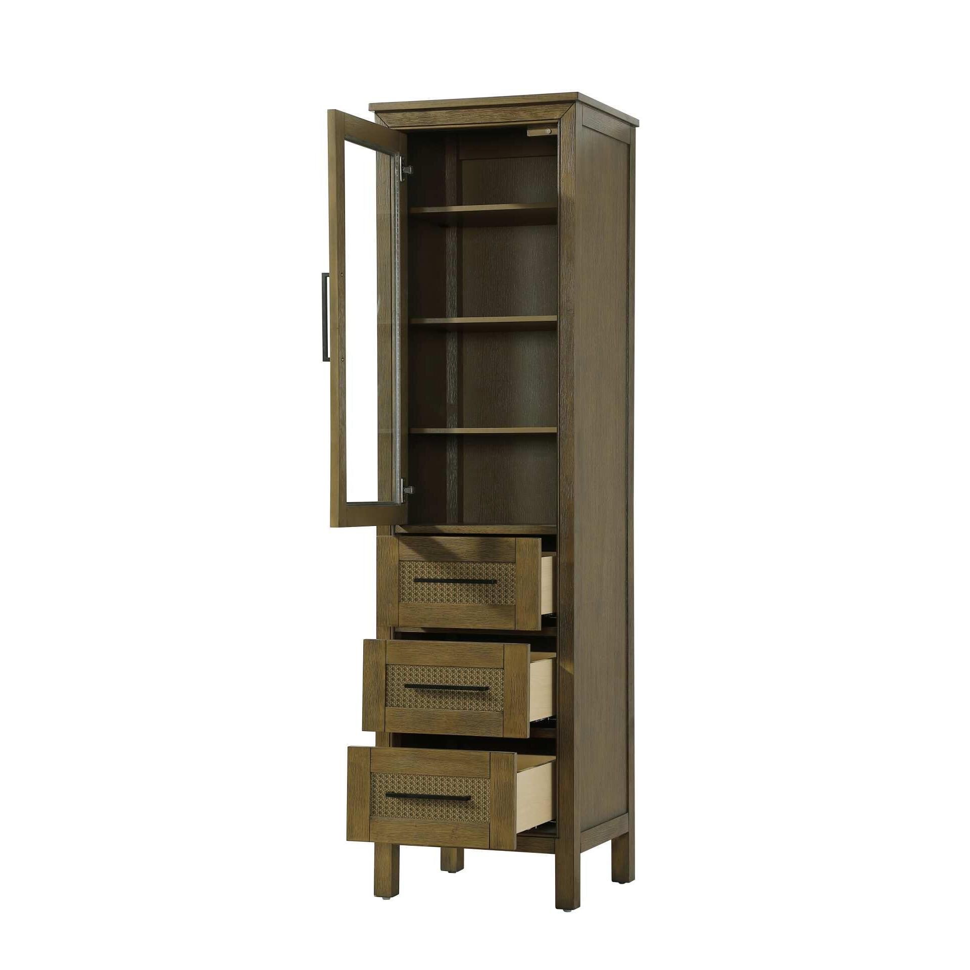 Alina 72 Inch Storage Cabinet by Elegant Decor