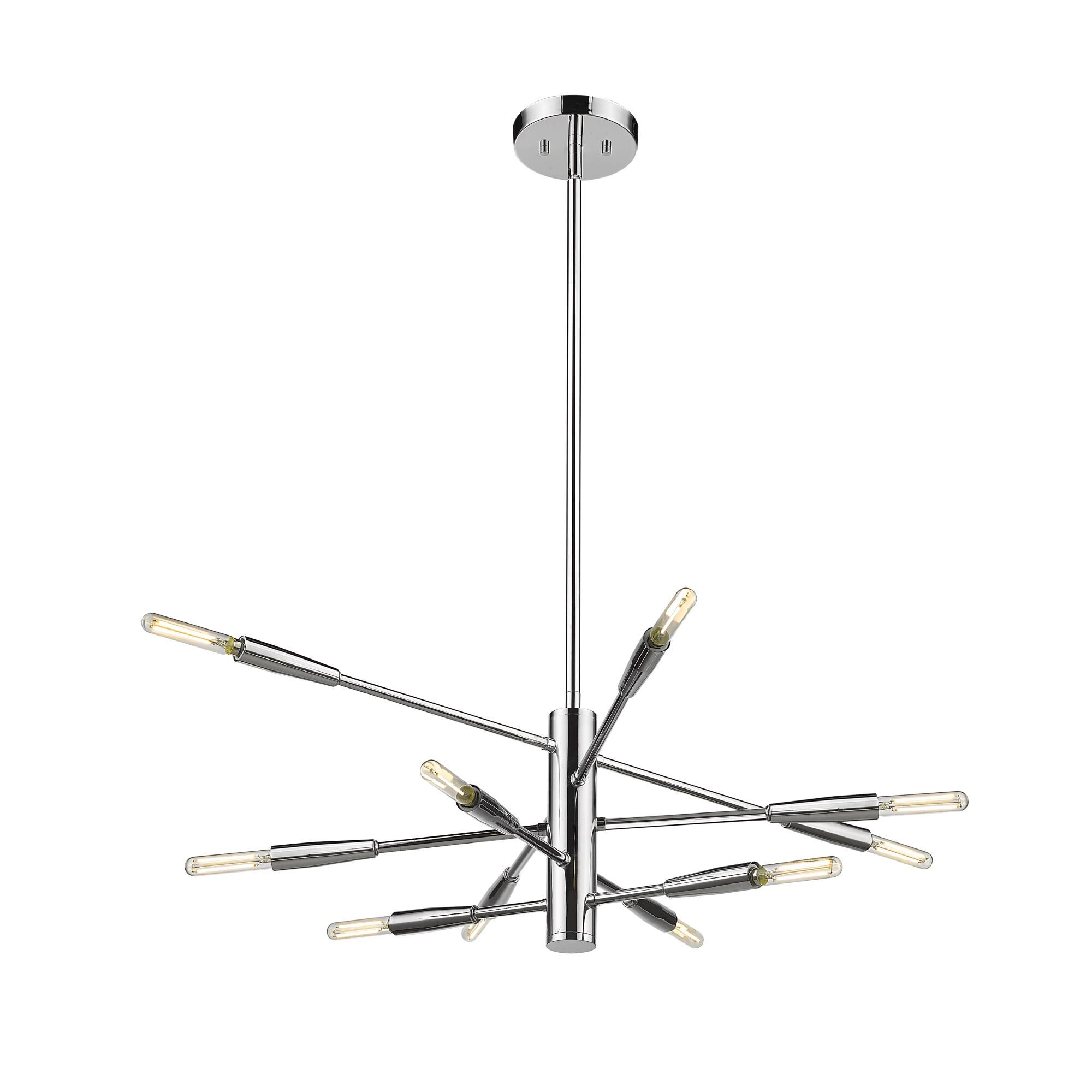 Ascension 30 Inch 10 Light Chandelier by Z-Lite