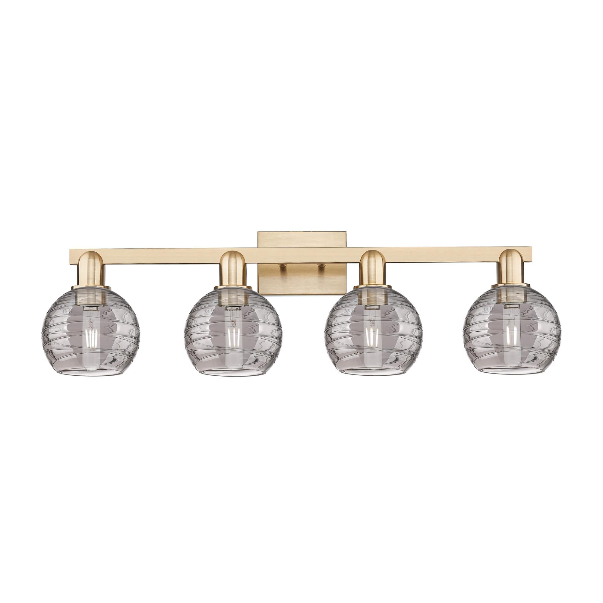 Bruno Marashlian Athens Deco Swirl 36 Inch Bath Vanity Light by Innovations Lighting