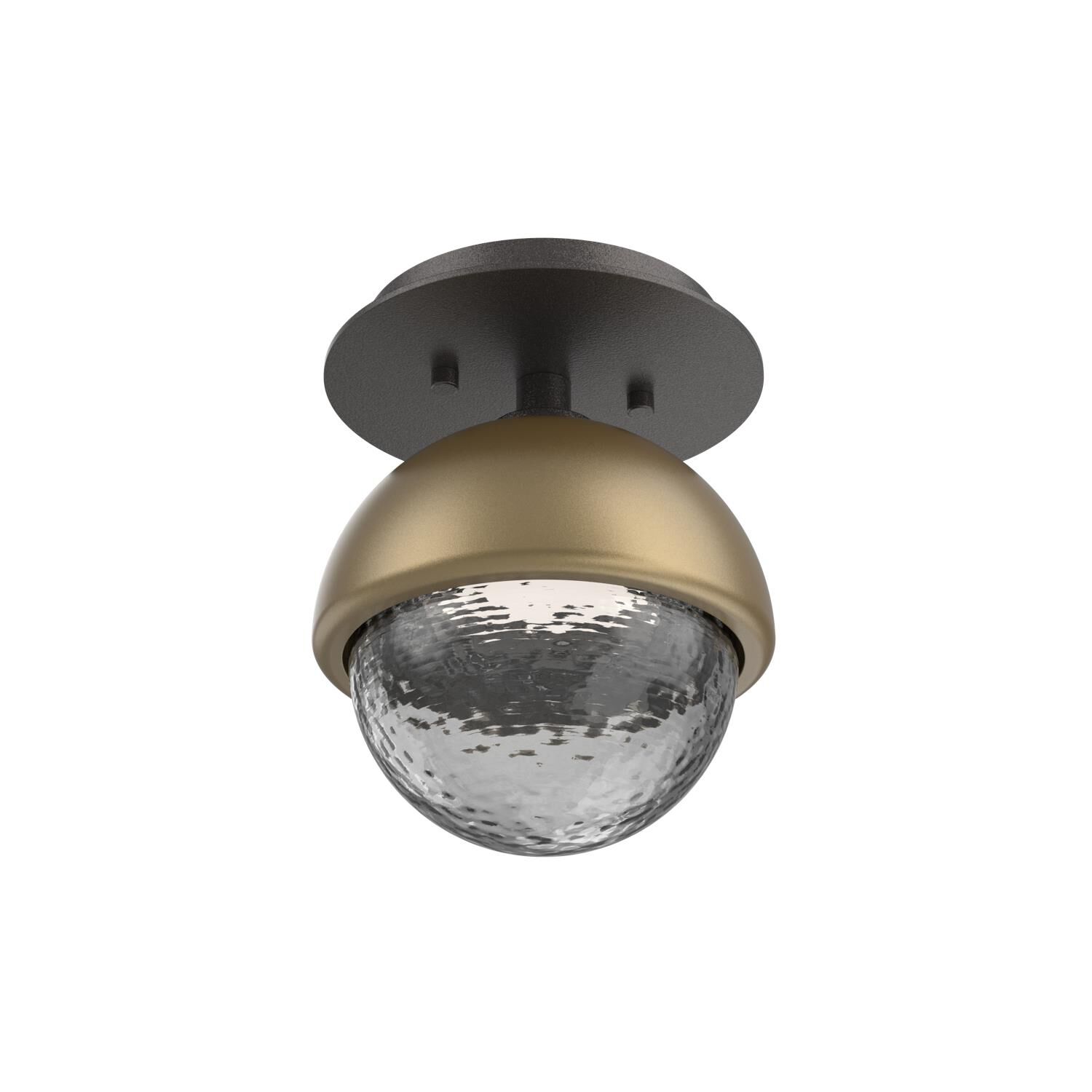 Levi Wilson Cabochon 6 Inch Flush Mount by Hammerton Studio
