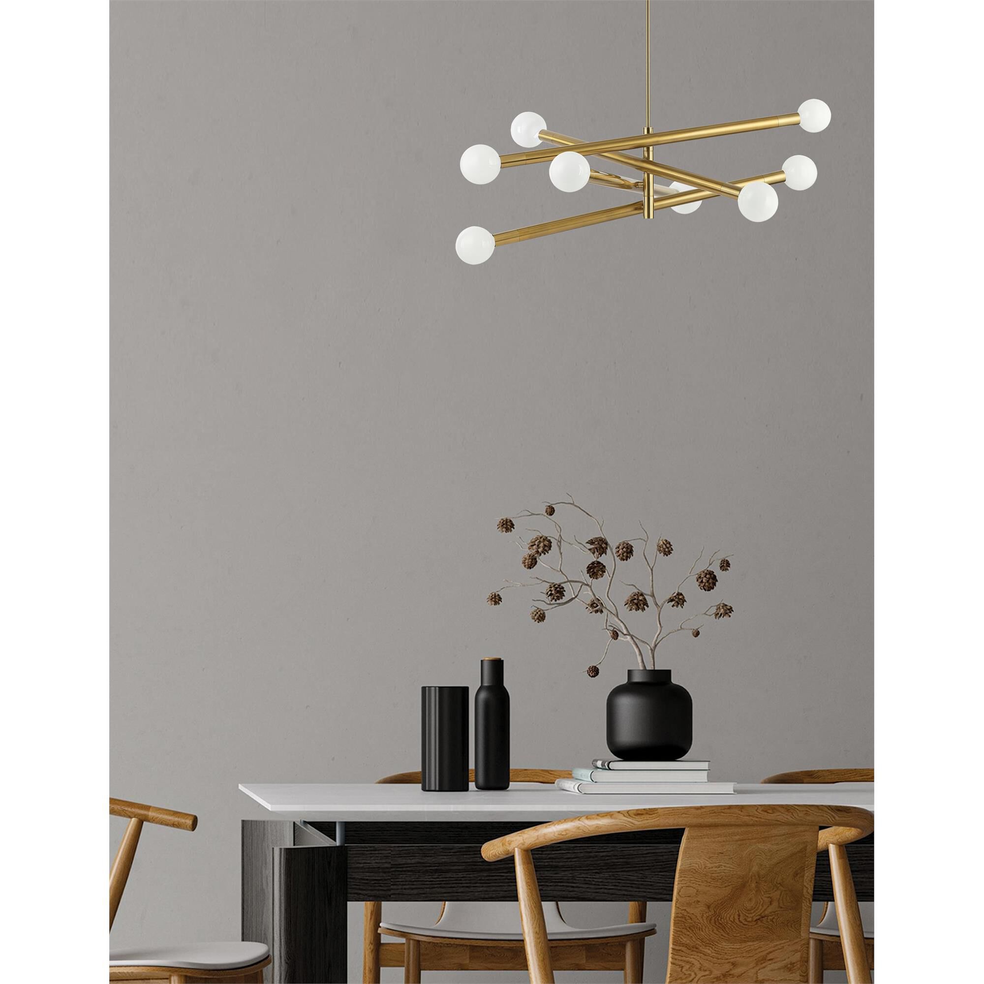 Wand 36 Inch Chandelier by Dainolite
