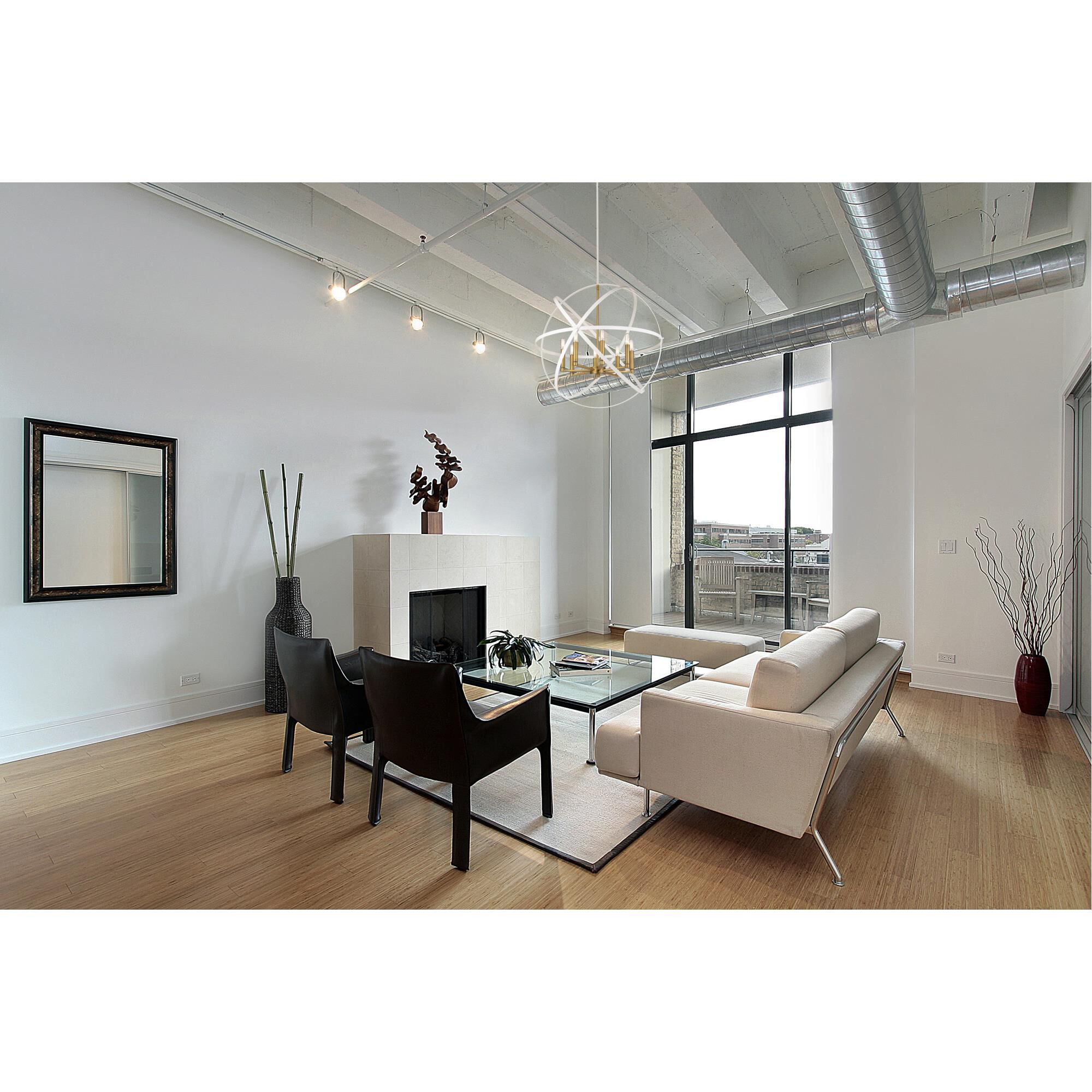 Cavallo 30 Inch 8 Light Chandelier by Z-Lite