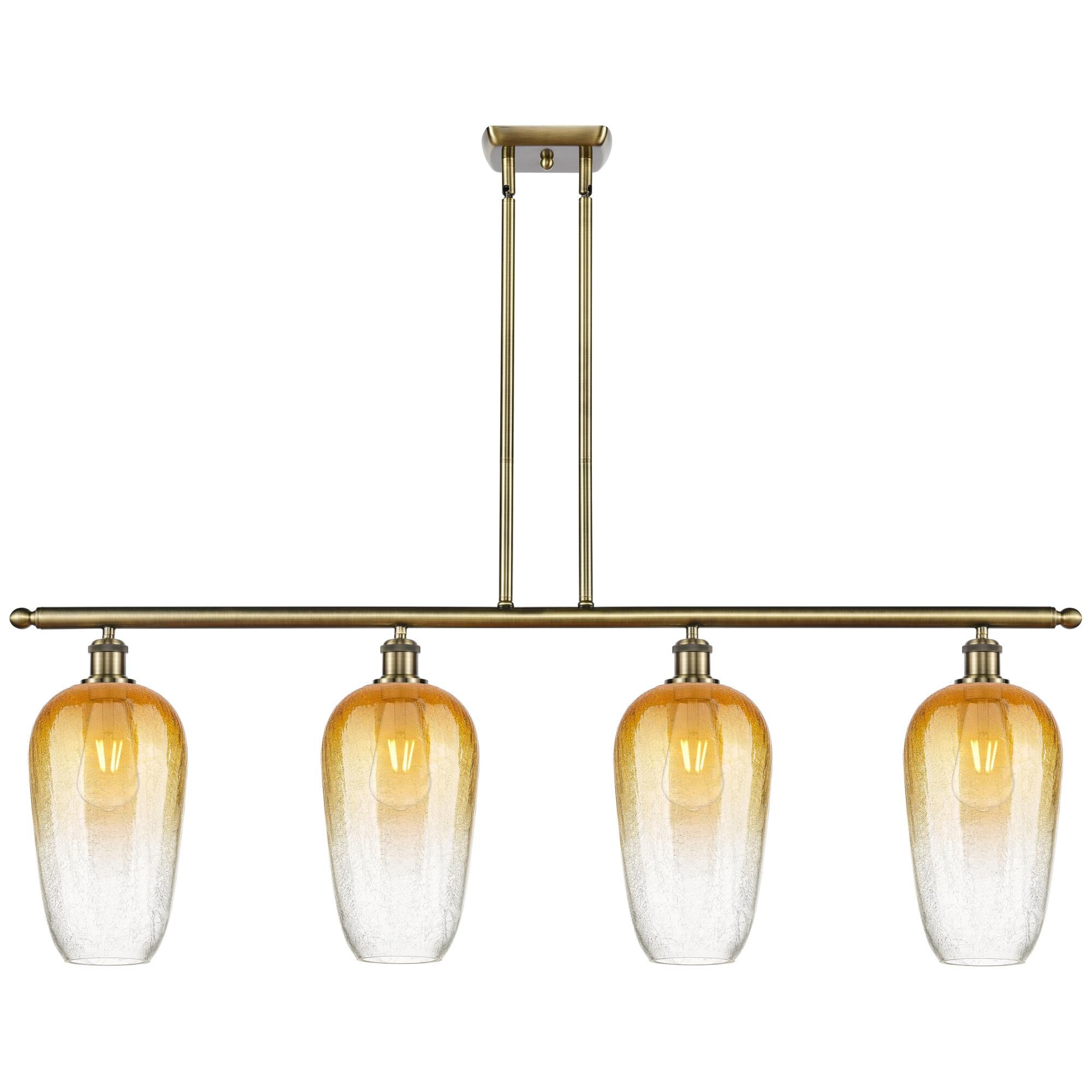 Bruno Marashlian Brookhaven Flute Linear Suspension Light by Innovations Lighting