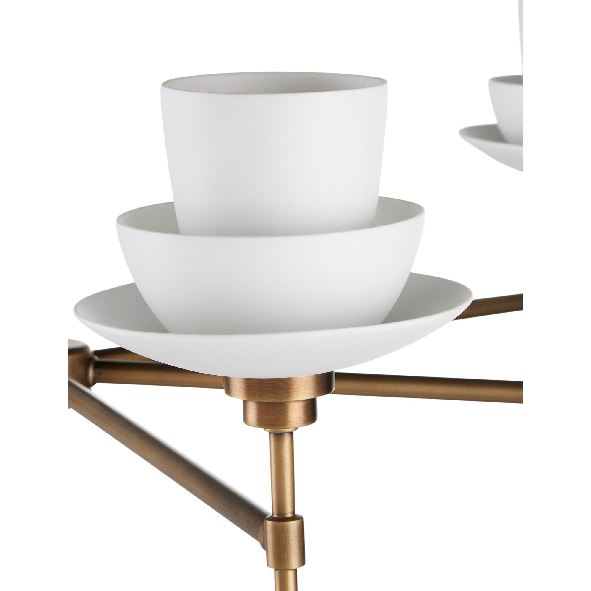 Etiquette 41 Inch Chandelier by Currey and Company