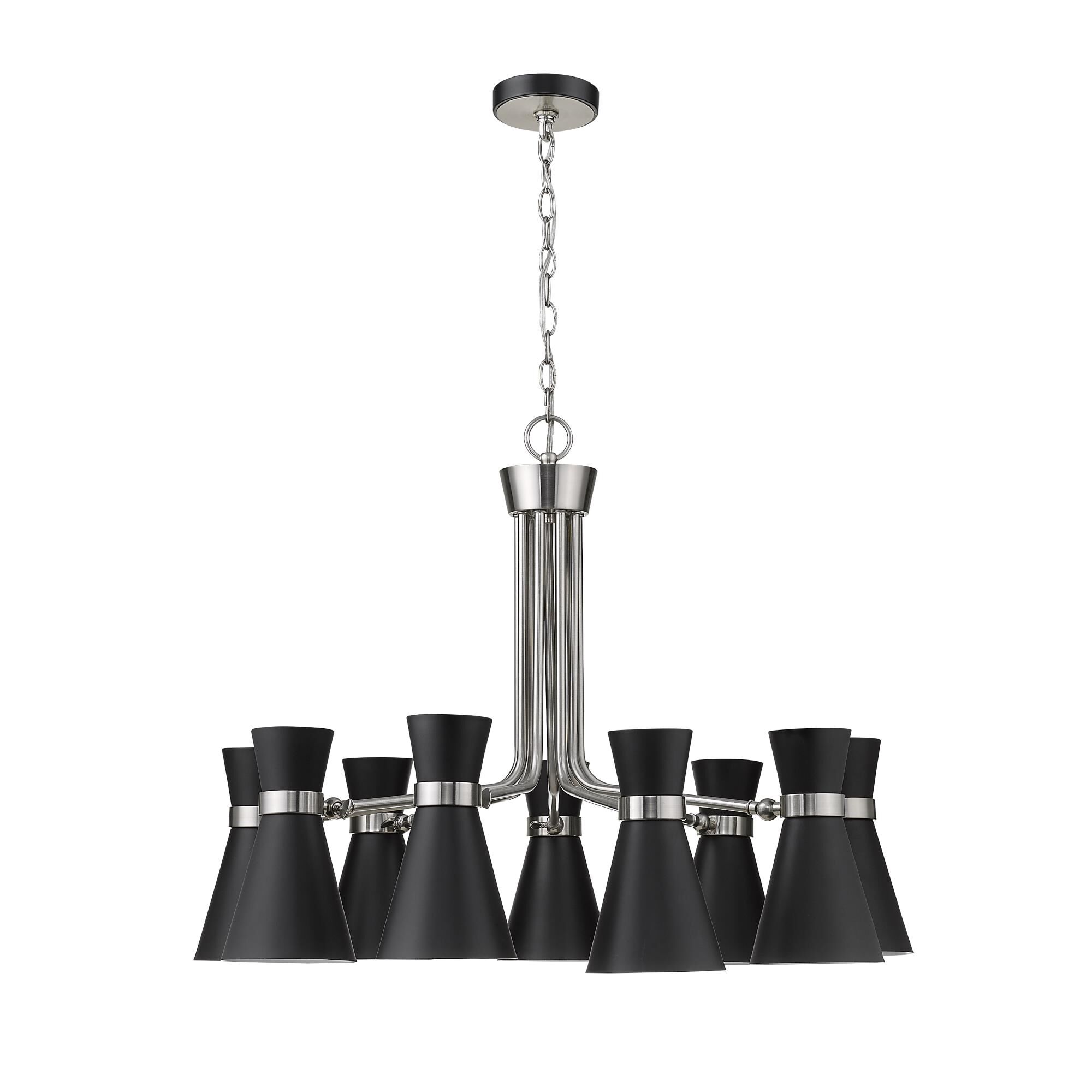 Soriano 32 Inch 9 Light Chandelier by Z-Lite