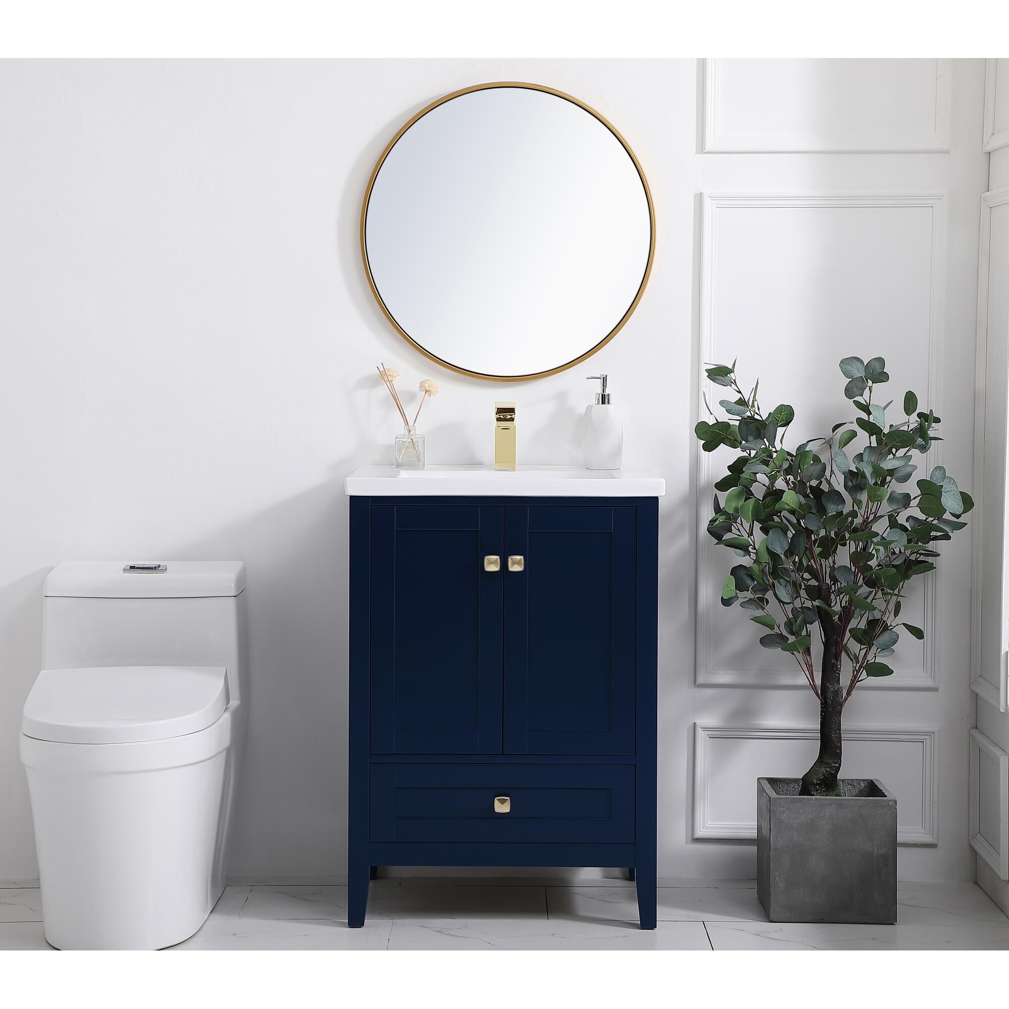 Aqua Bath Vanity by Elegant Decor
