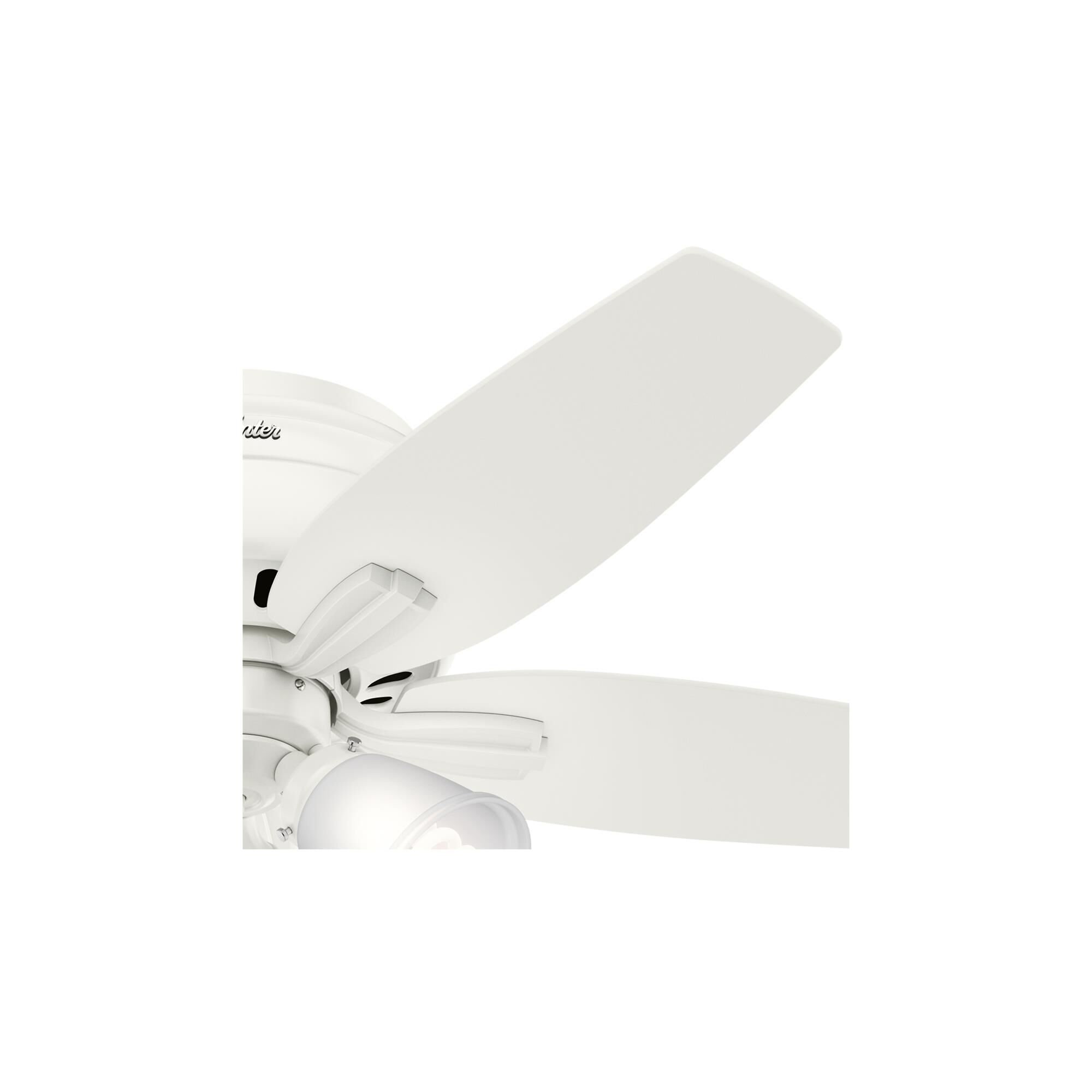 Shown in White finish and Frosted glass