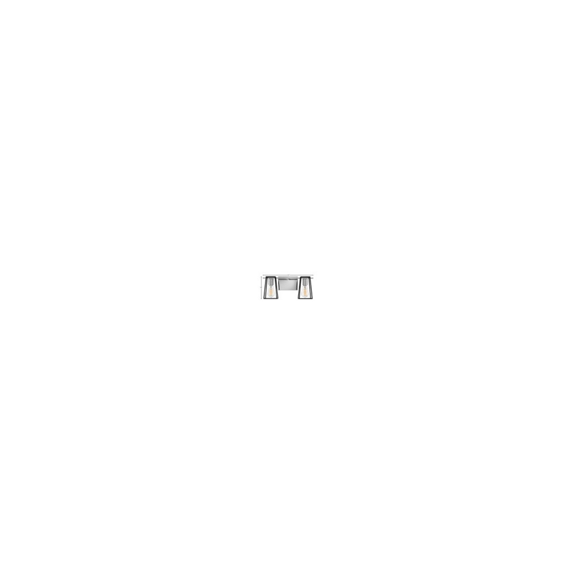 Filmore 16 Inch 2 Light Bath Vanity Light,