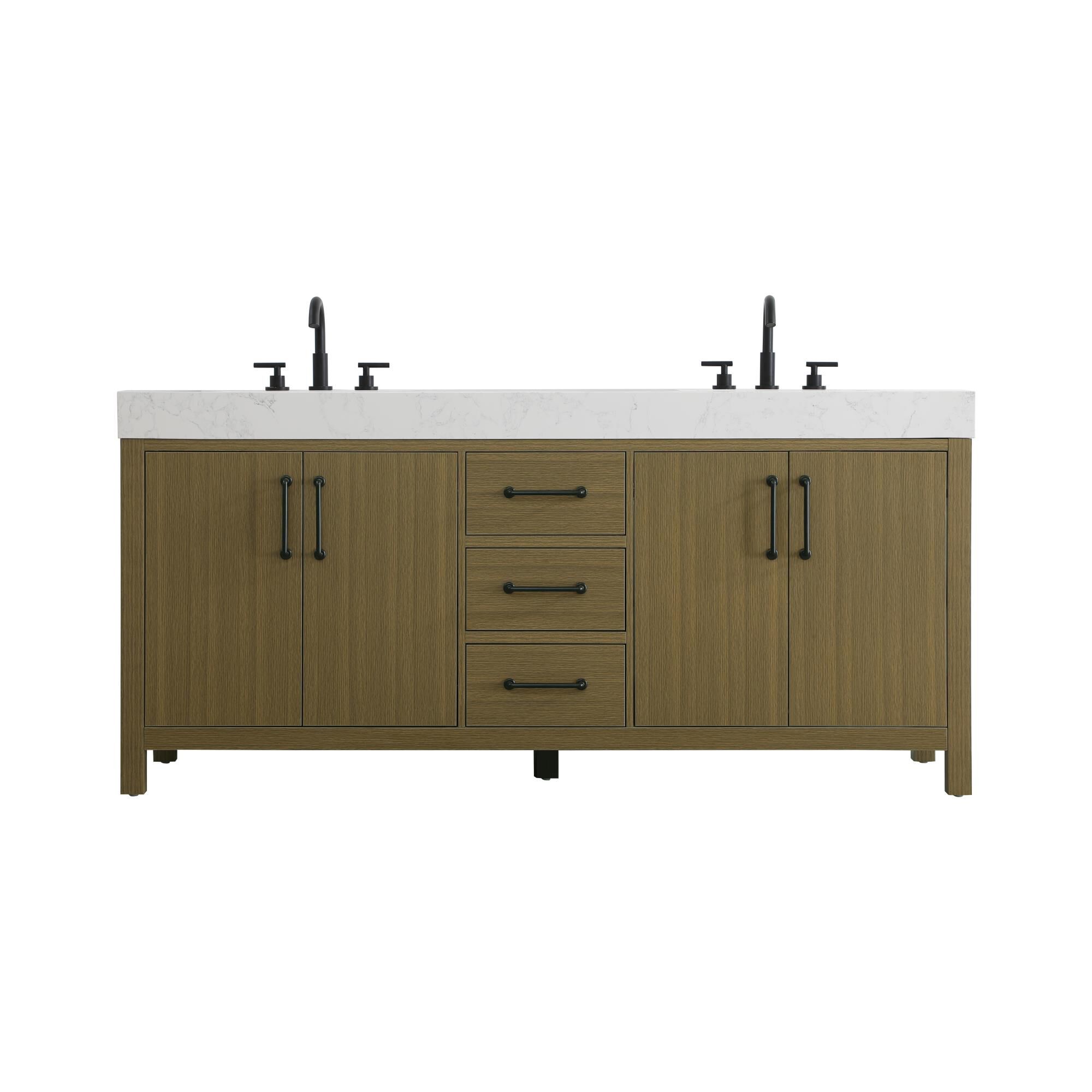 Nathan 72 Inch Bath Vanity by Elegant Dcor