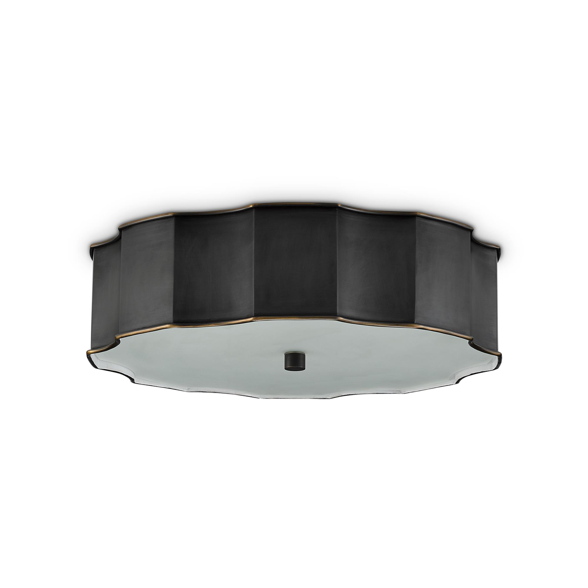 20 Inch 3 Light Flush Mount,