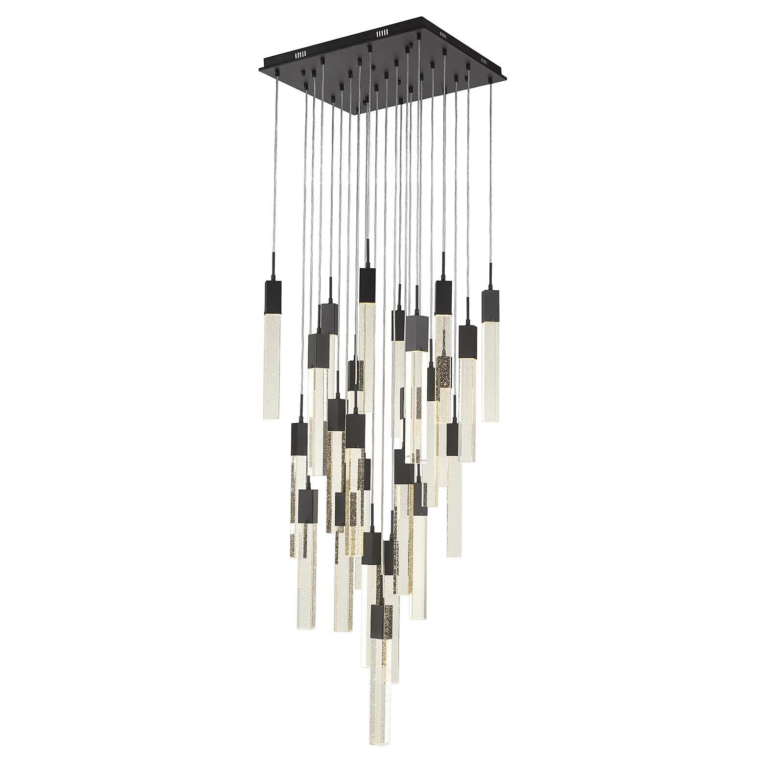 Avenue Lighting Glacier Avenue 28 Inch 25 Light LED Multi Light Pendant by Avenue Lighting