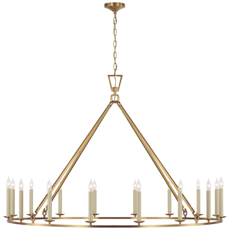 Chapman and Myers Darlana 61 Inch 16 Light LED Chandelier by Visual Comfort Signature Collection