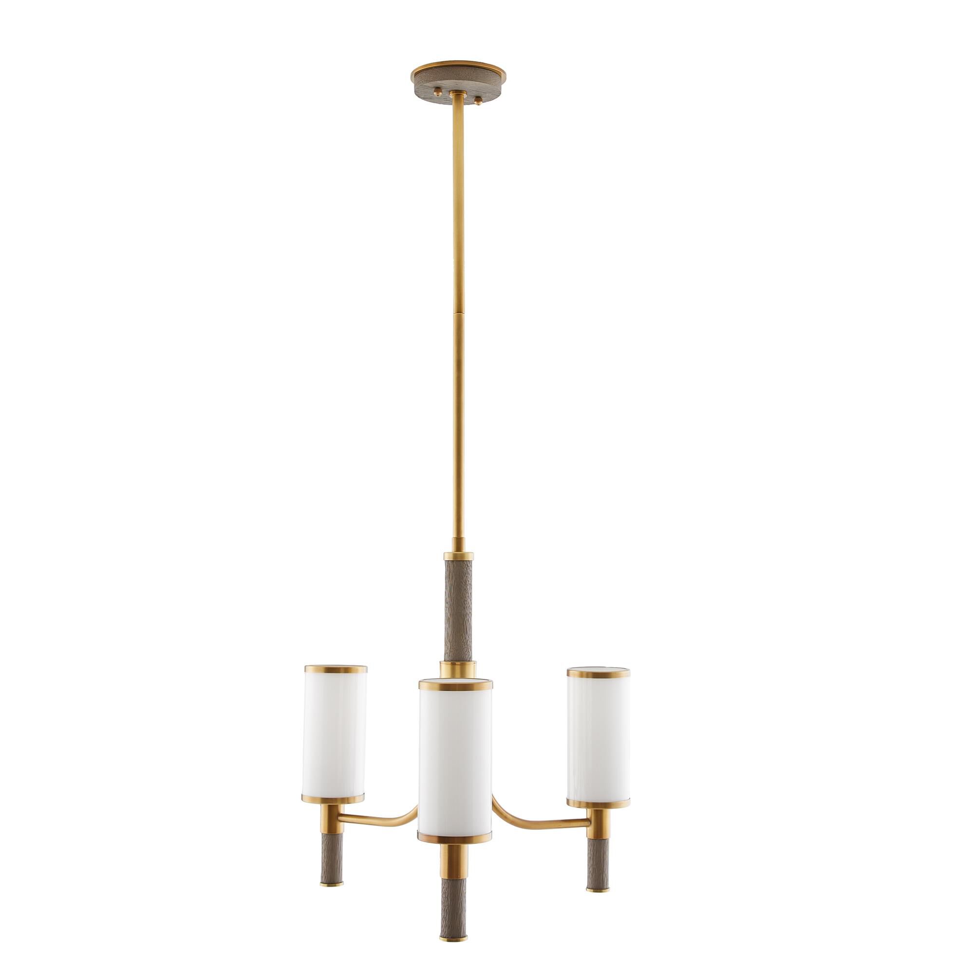Paulino 18 Inch 3 Light Mini Chandelier by Arteriors Home