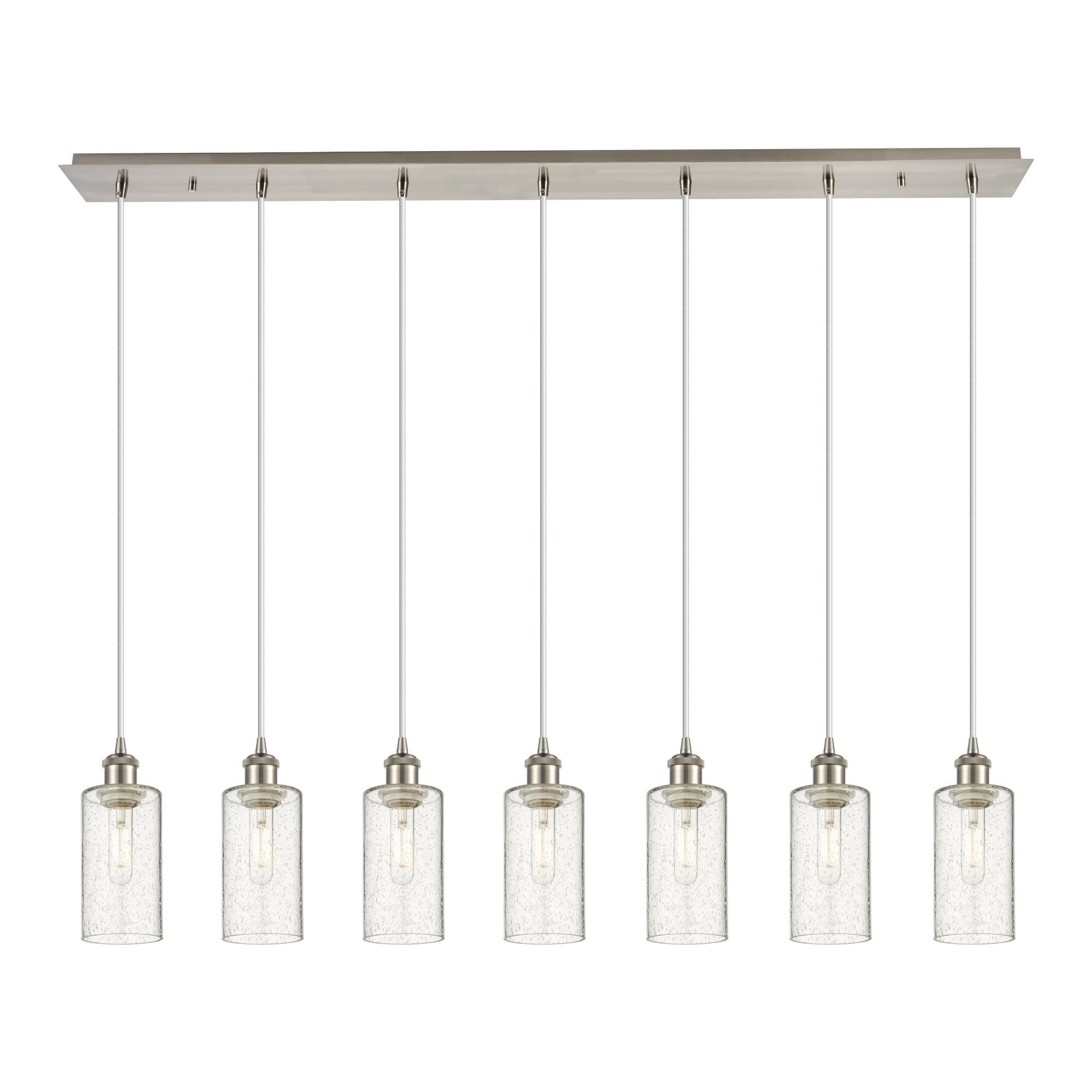 Shown in Satin Nickel finish and Seedy shade