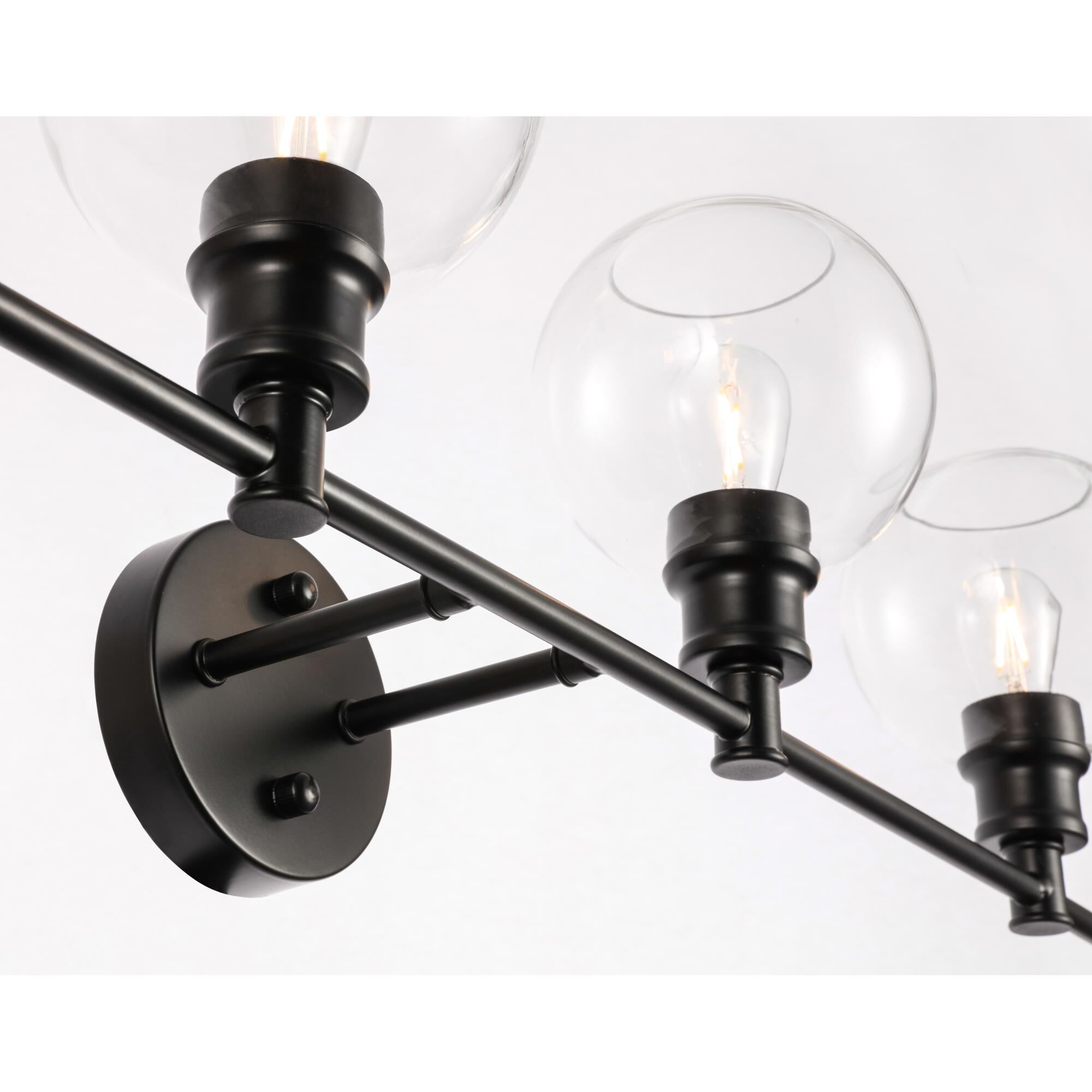 Shown in Black finish