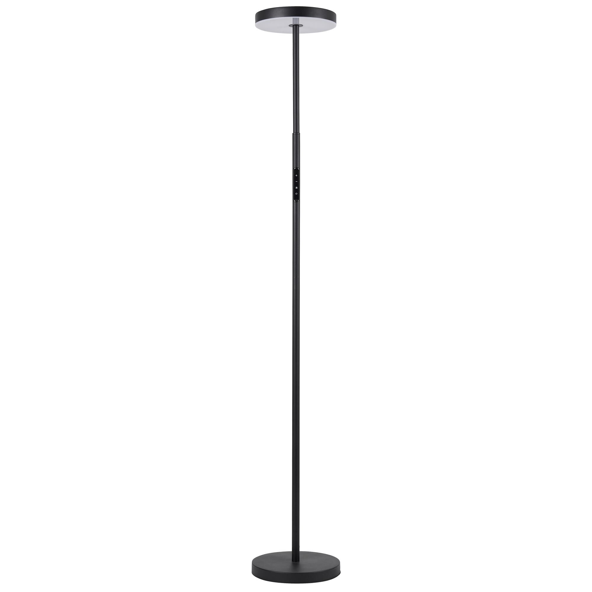 Shown in Sandy Black finish and White shade