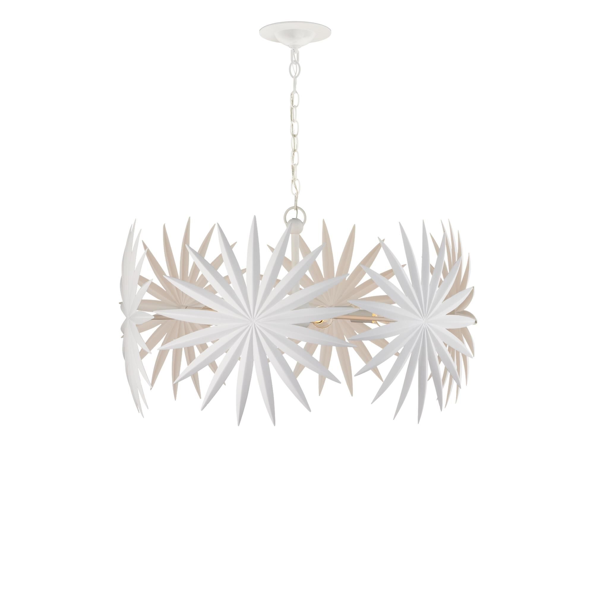 Bismarkia 30 Inch Chandelier by Currey and Company