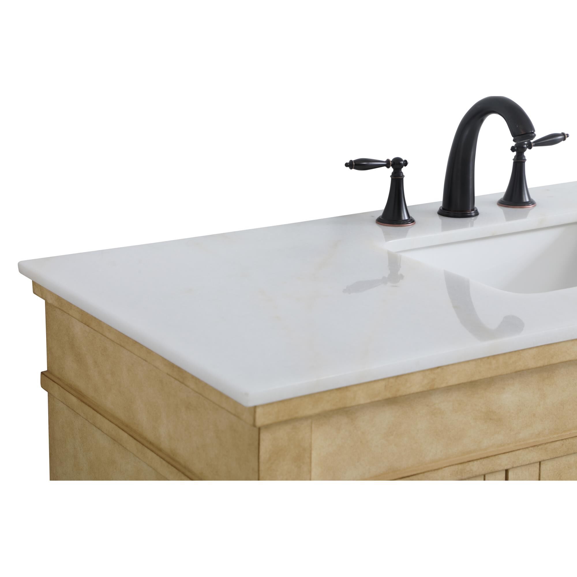 Shown in Antique Beige finish