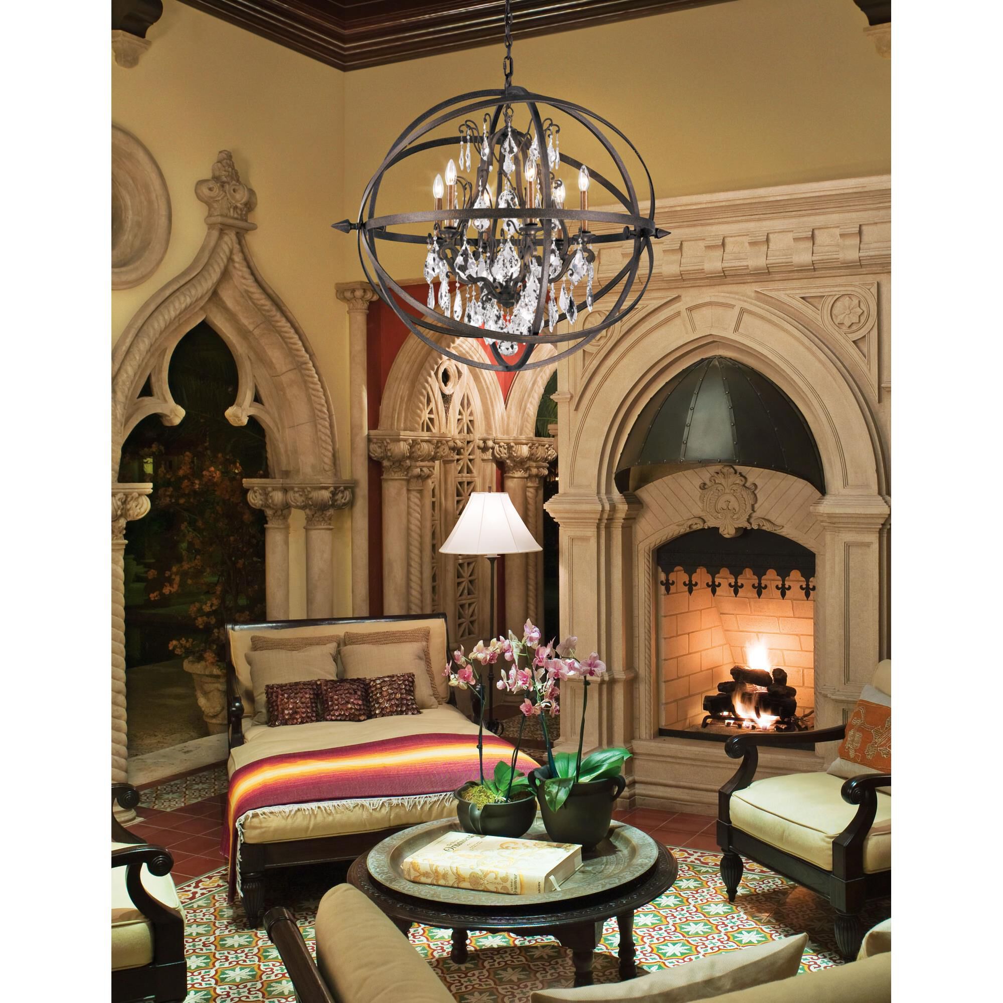 Byron 38.25 Inch Chandelier by Troy Lighting