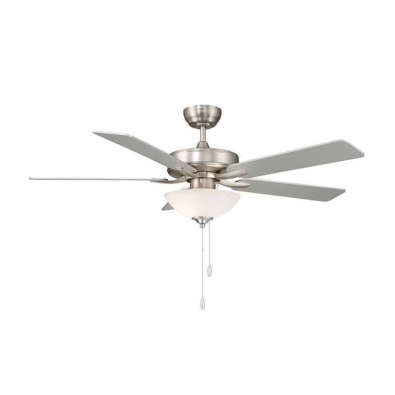 52 Inch Ceiling Fan with Light Kit by Meridian Lighting