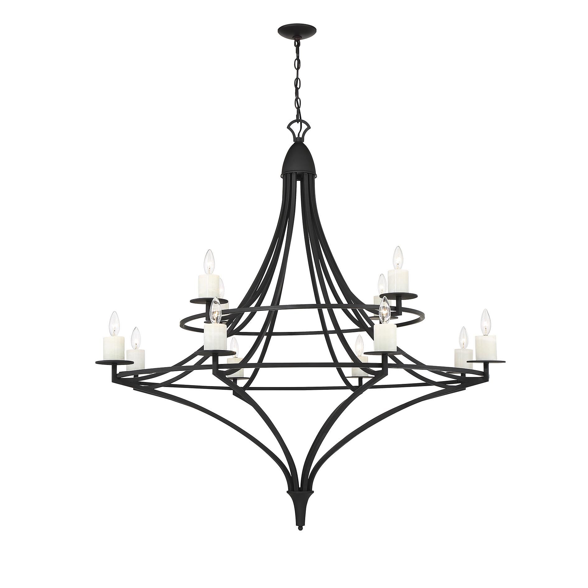 Director 50 Inch 12 Light Chandelier by Savoy House