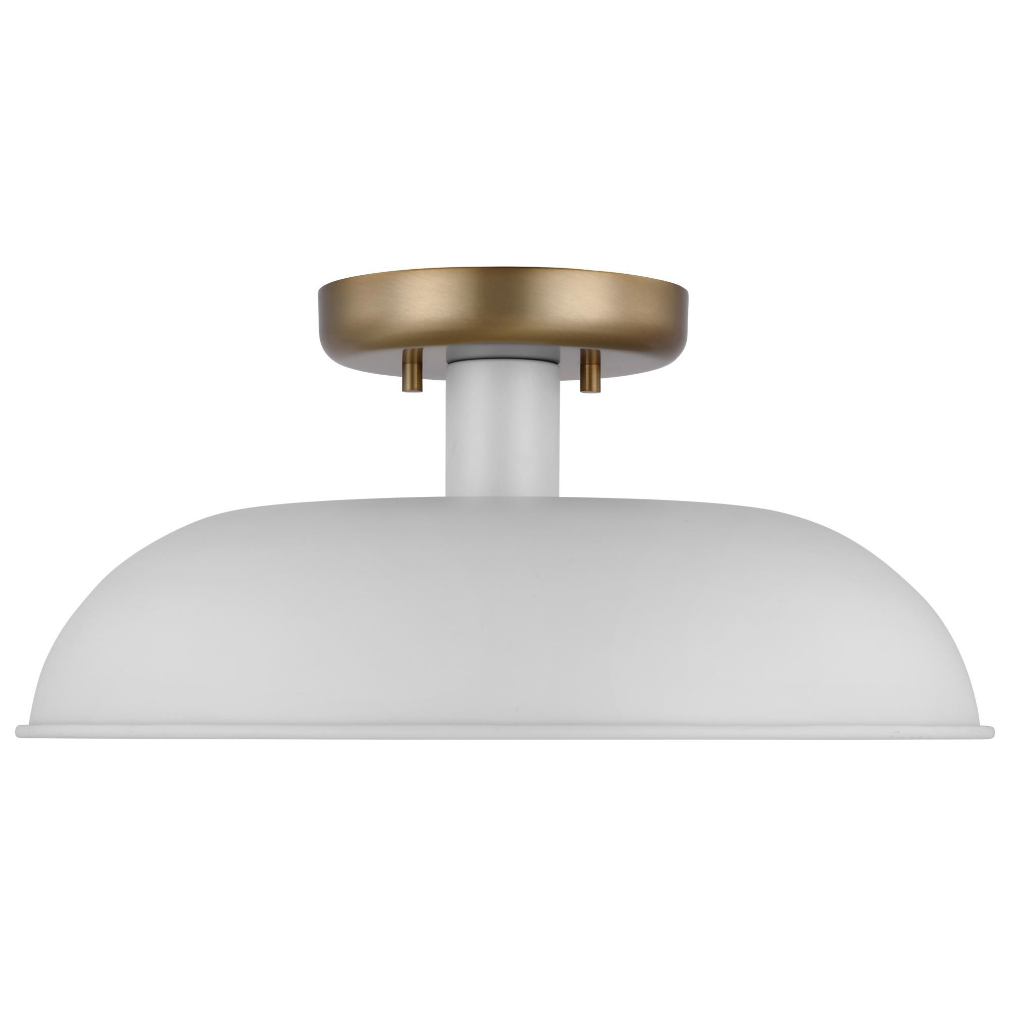 Colony 15 Inch 1 Light Semi Flush Mount by Nuvo Lighting