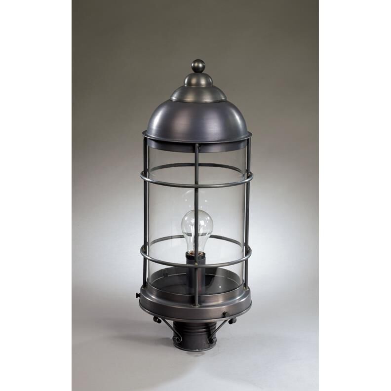 Nautical 22 Inch Tall Outdoor Post Lamp by Northeast Lantern