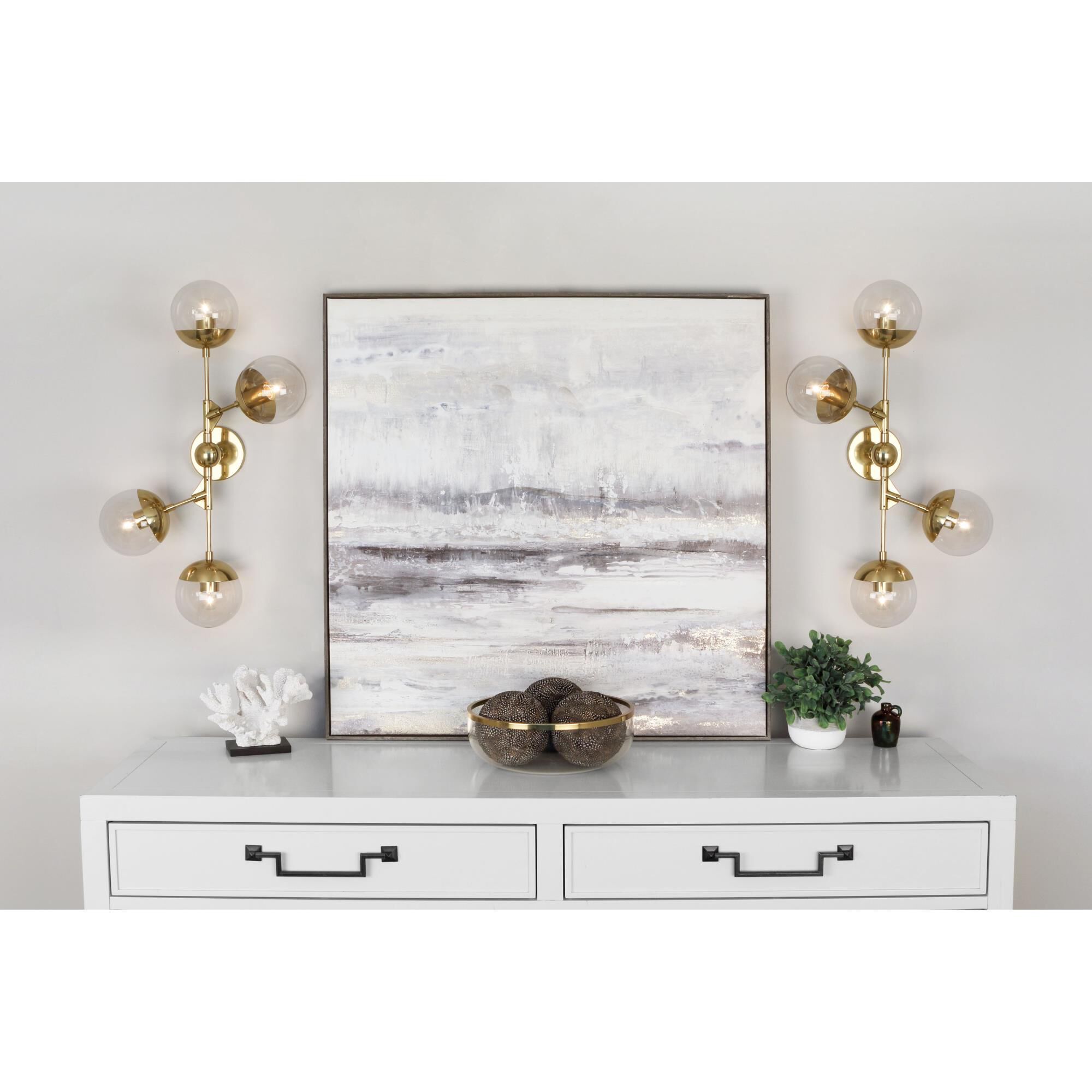 Celeste 32 Inch Wall Sconce by Robert Abbey