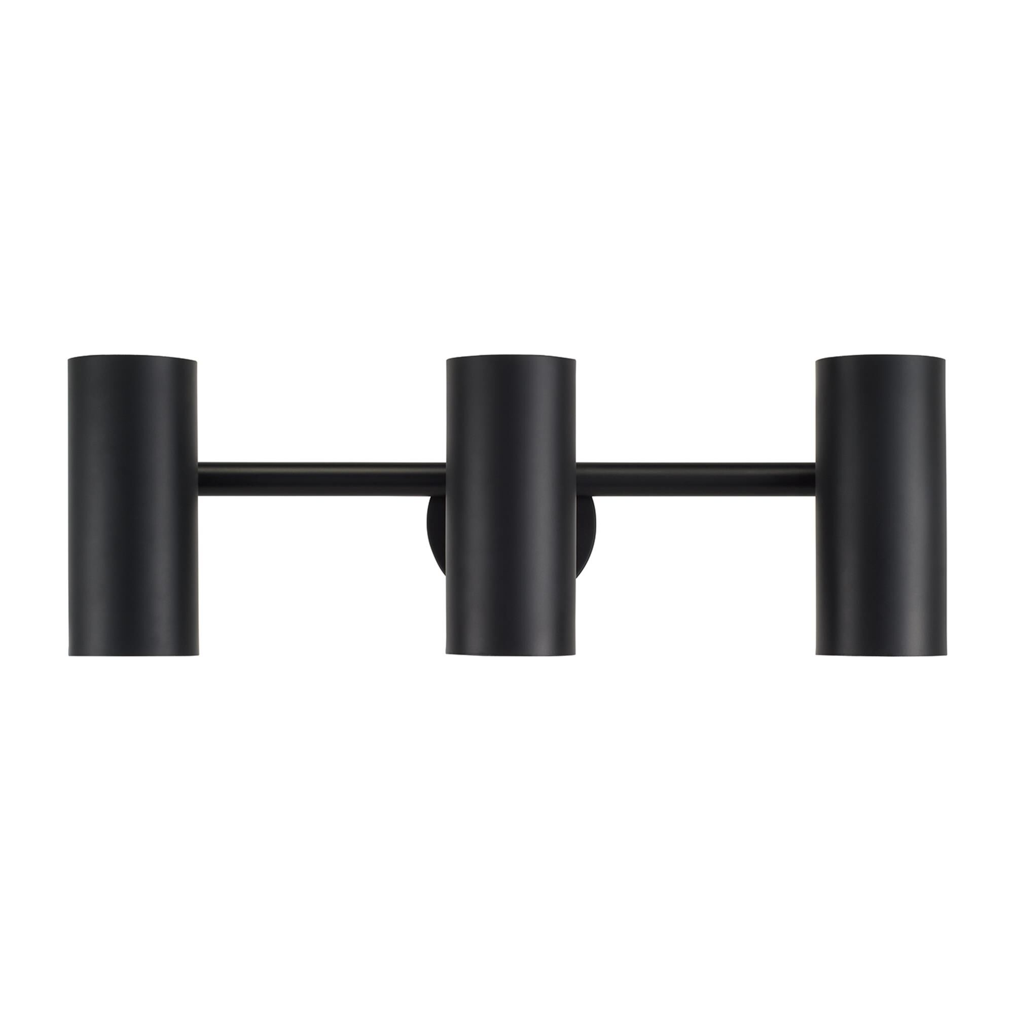 Shown in Matte Black finish and Matte Black Metal with White Interior shade