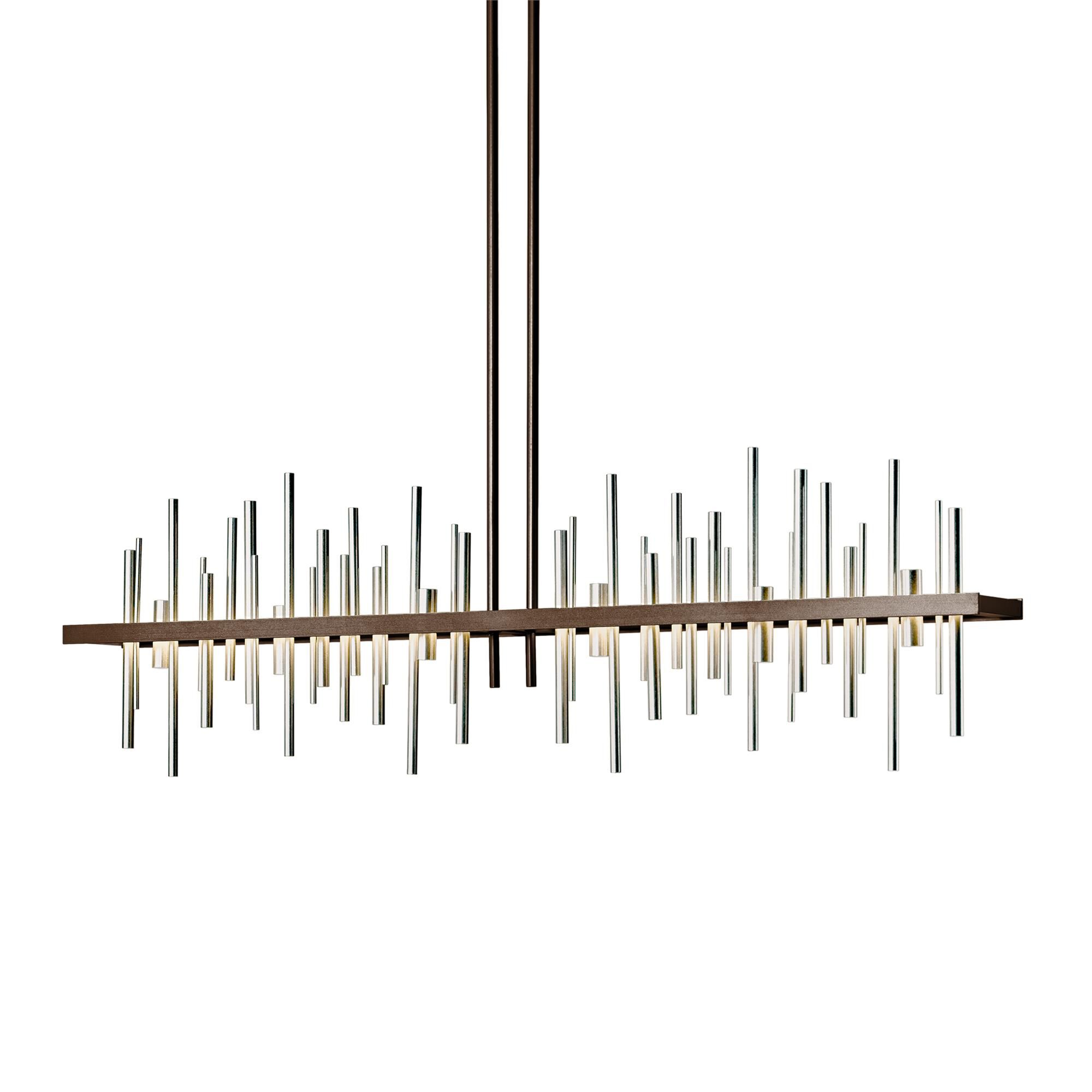 Shown in Bronze finish and Sterling accent