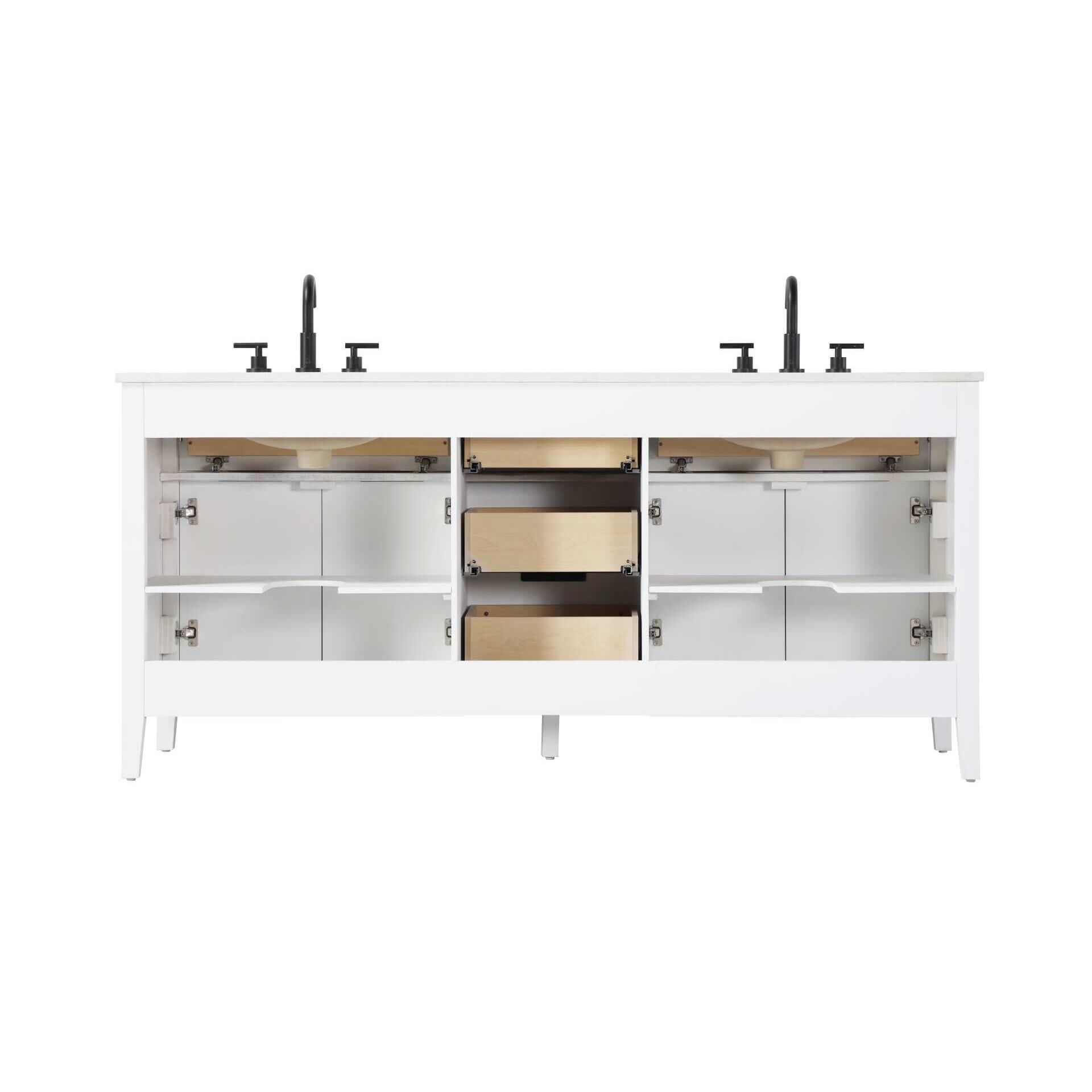 Langston 72 Inch Bath Vanity by Elegant Decor