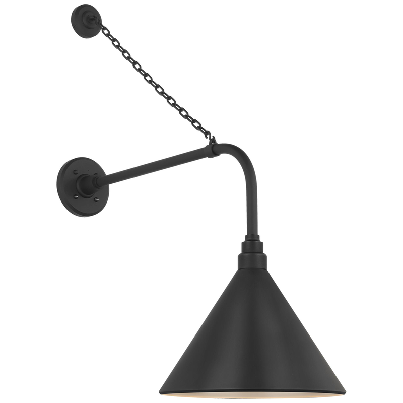 Thomas O'Brien Academy Barn Light 33 Inch Outdoor Wall Light by Visual Comfort Signature Collection